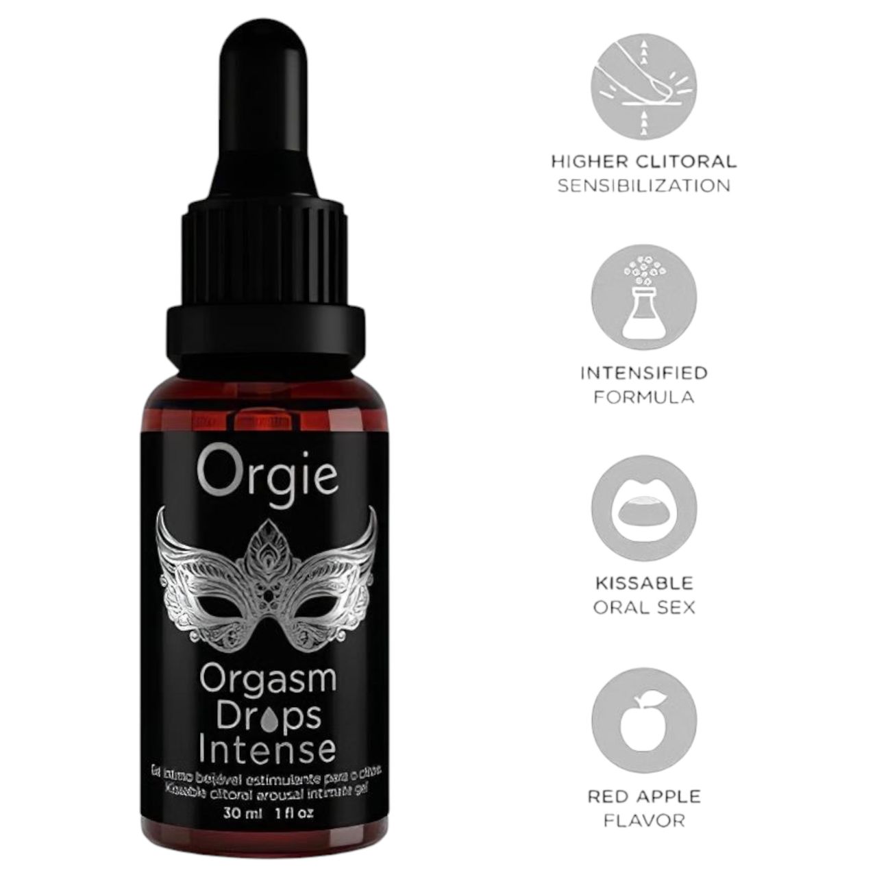 Orgie Orgasm Drops Intense - stimuláló intim gél nőknek (30ml) Orgie Orgasm Drops Intense - stimuláló intim gél nőknek (30ml)
