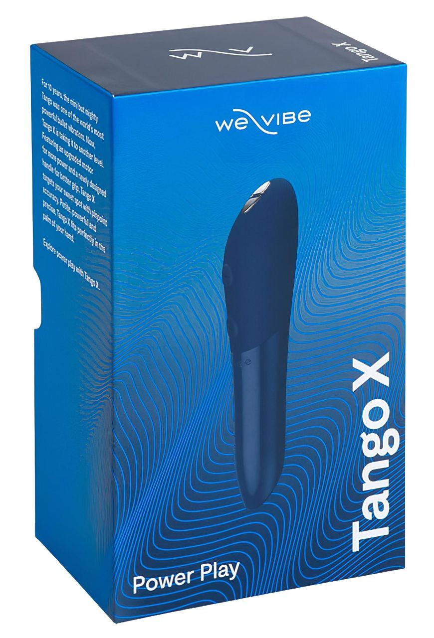 We-Vibe Tango X - vízálló rúdvibrátor (kék) We-Vibe Tango X - vízálló rúdvibrátor (kék)