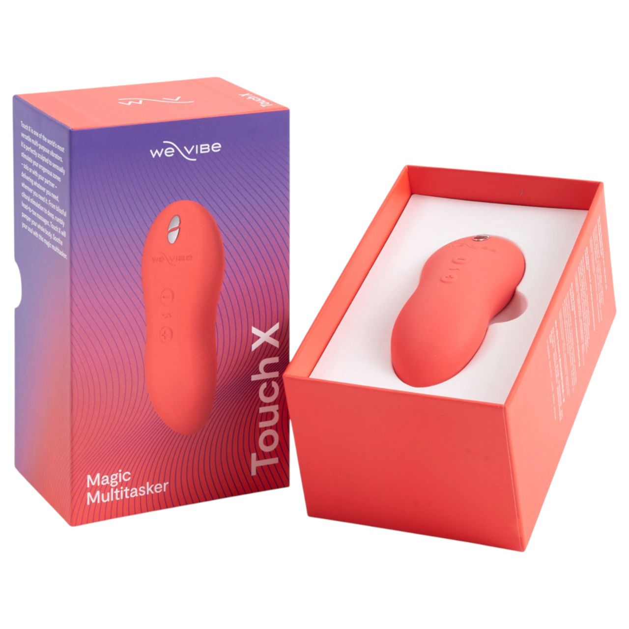 We-Vibe Touch X - akkus, vízálló csikló vibrátor (korall) We-Vibe Touch X - akkus, vízálló csikló vibrátor (korall)