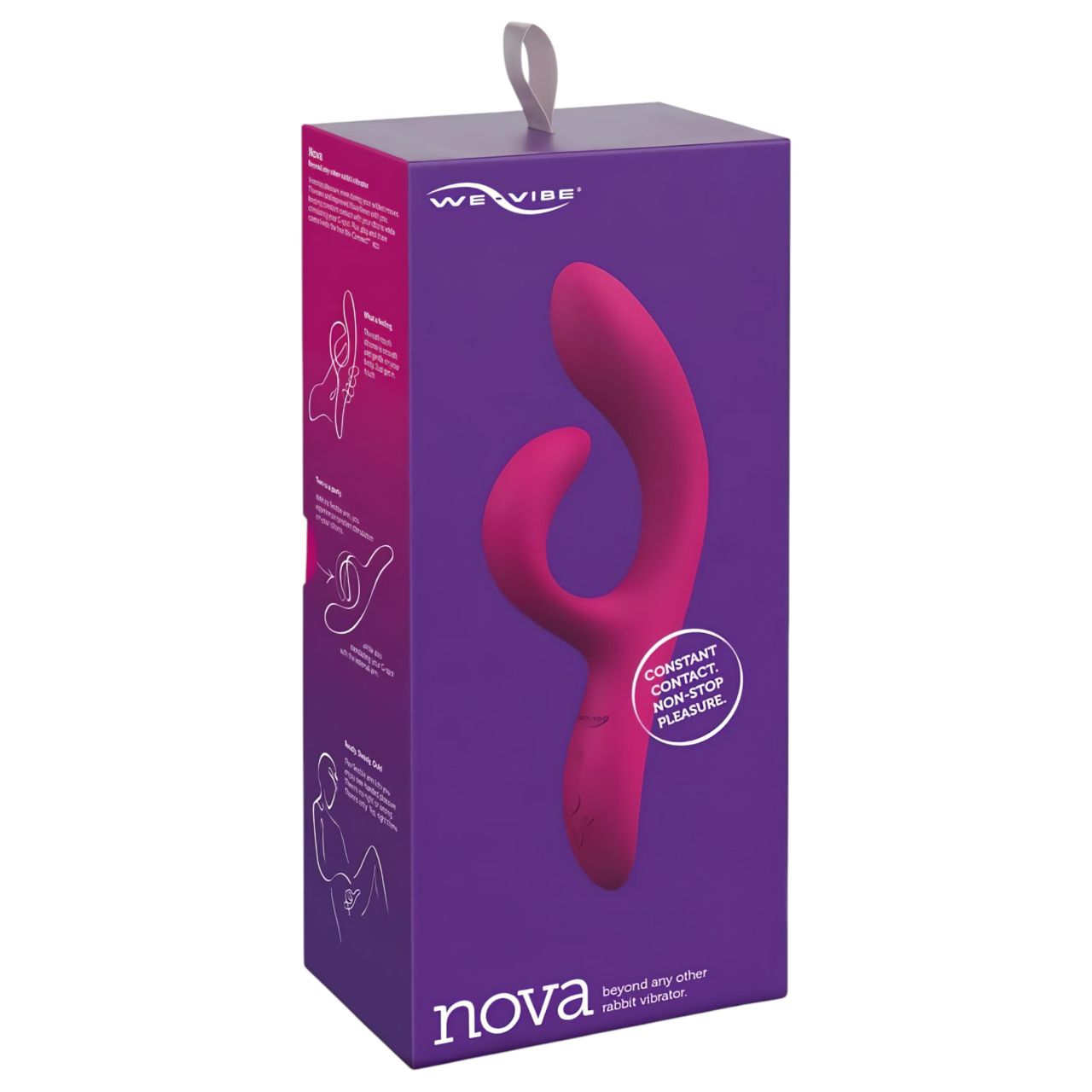 We-Vibe Nova 2 - csiklókaros vibrátor (lila) We-Vibe Nova 2 - csiklókaros vibrátor (lila)