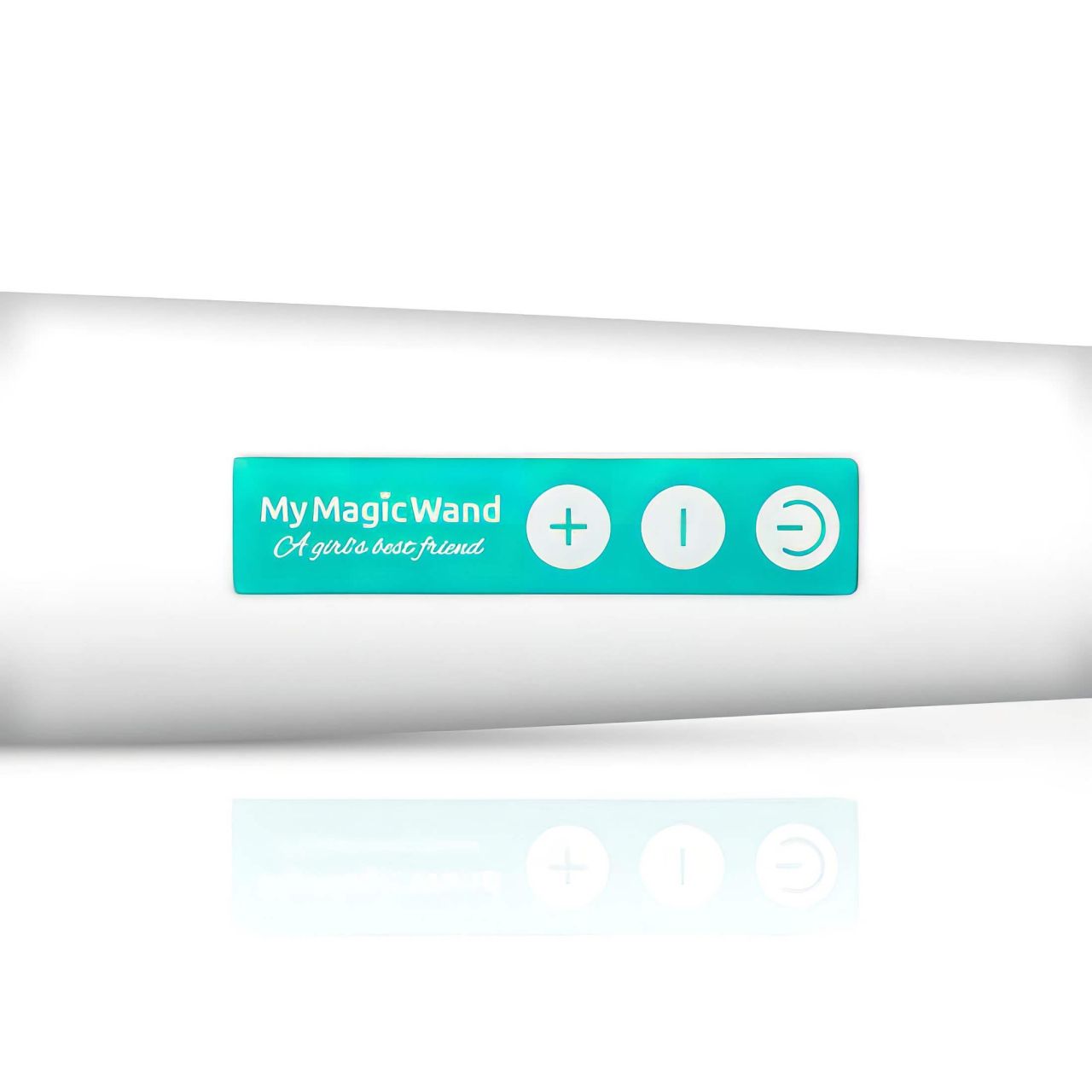 MyMagicWand - erős masszírozó vibrátor (fehér-türkiz) MyMagicWand - erős masszírozó vibrátor (fehér-türkiz)