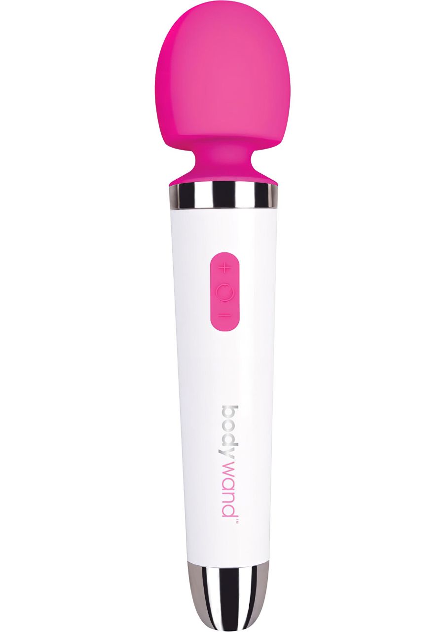 Bodywand Aqua Wand - vízálló masszírozó vibrátor (fehér-pink) Bodywand Aqua Wand - vízálló masszírozó vibrátor (fehér-pink)