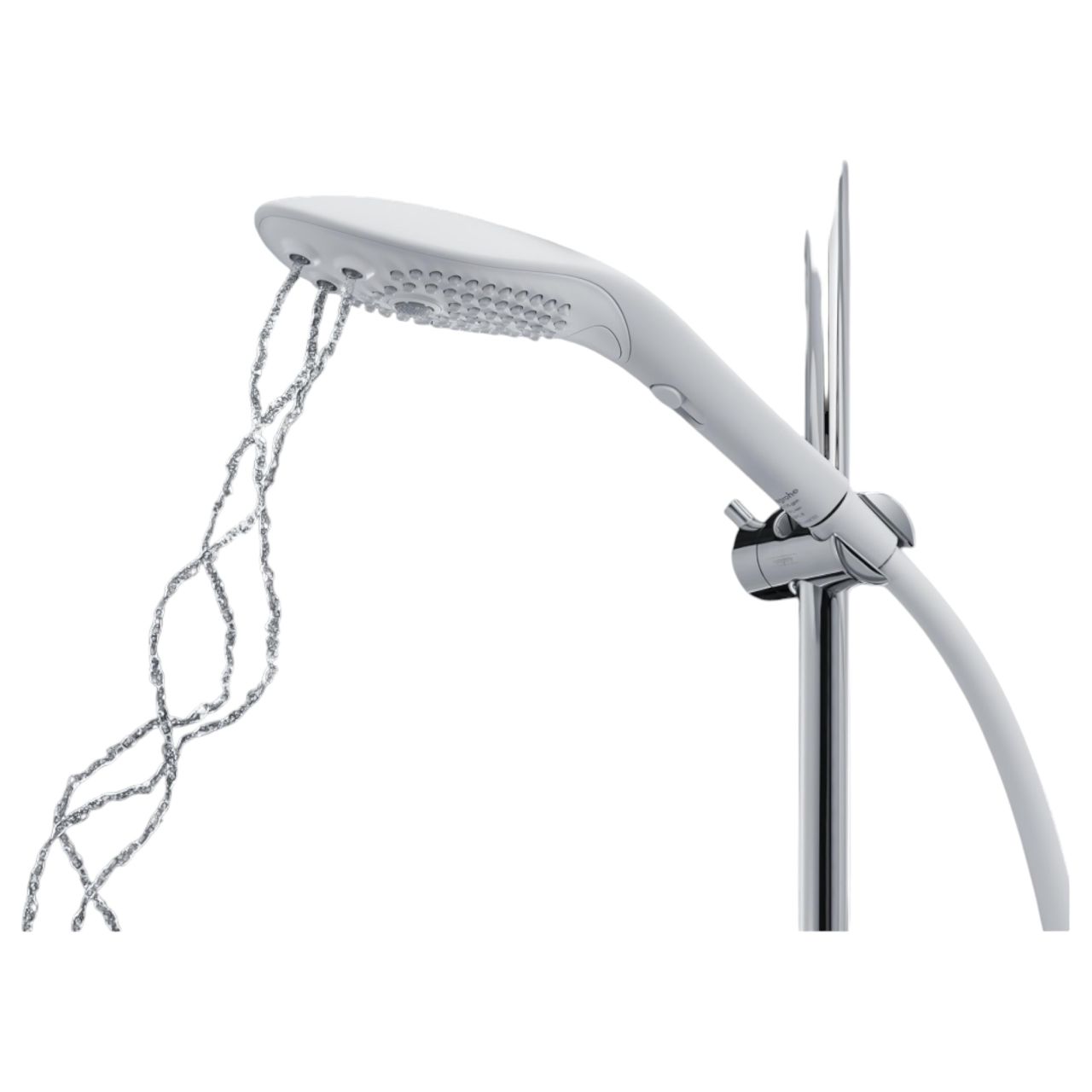 Womanizer Wave - masszírozó zuhanyfej (fehér) Womanizer Wave - masszírozó zuhanyfej (fehér)