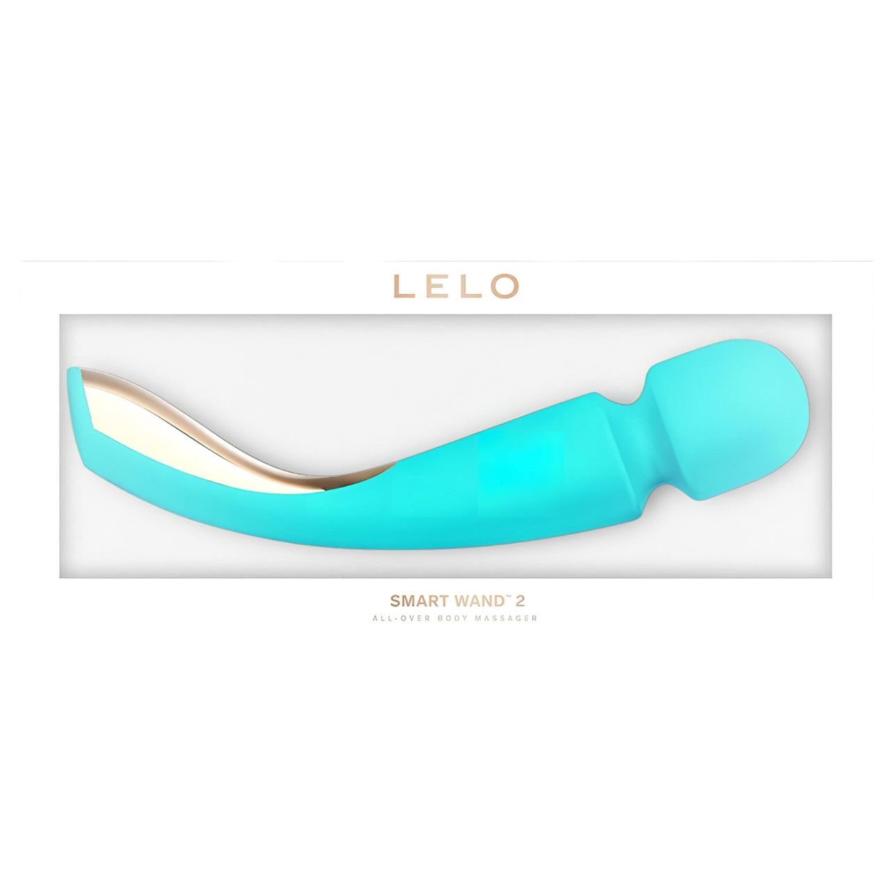 LELO Smart Wand 2 - nagy - akkus, masszírozó vibrátor (türkiz) LELO Smart Wand 2 - nagy - akkus, masszírozó vibrátor (türkiz)
