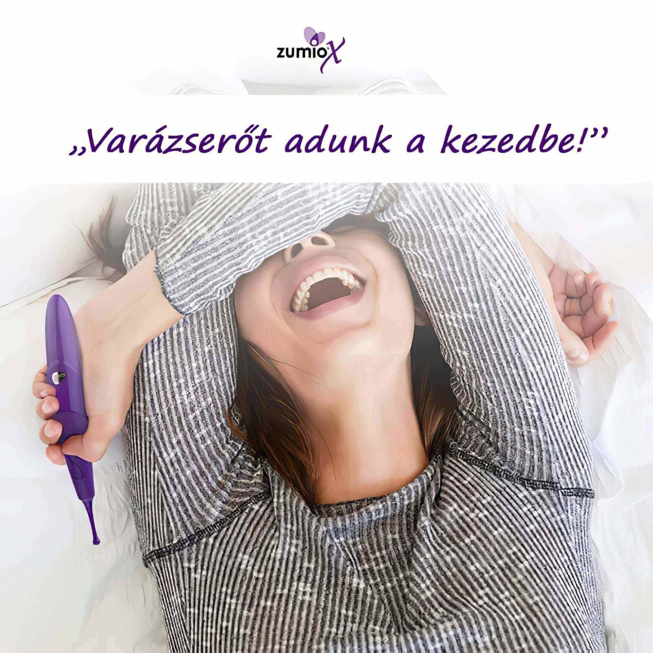 Zumio Soft - akkus csikló vibrátor (lila) Zumio Soft - akkus csikló vibrátor (lila)