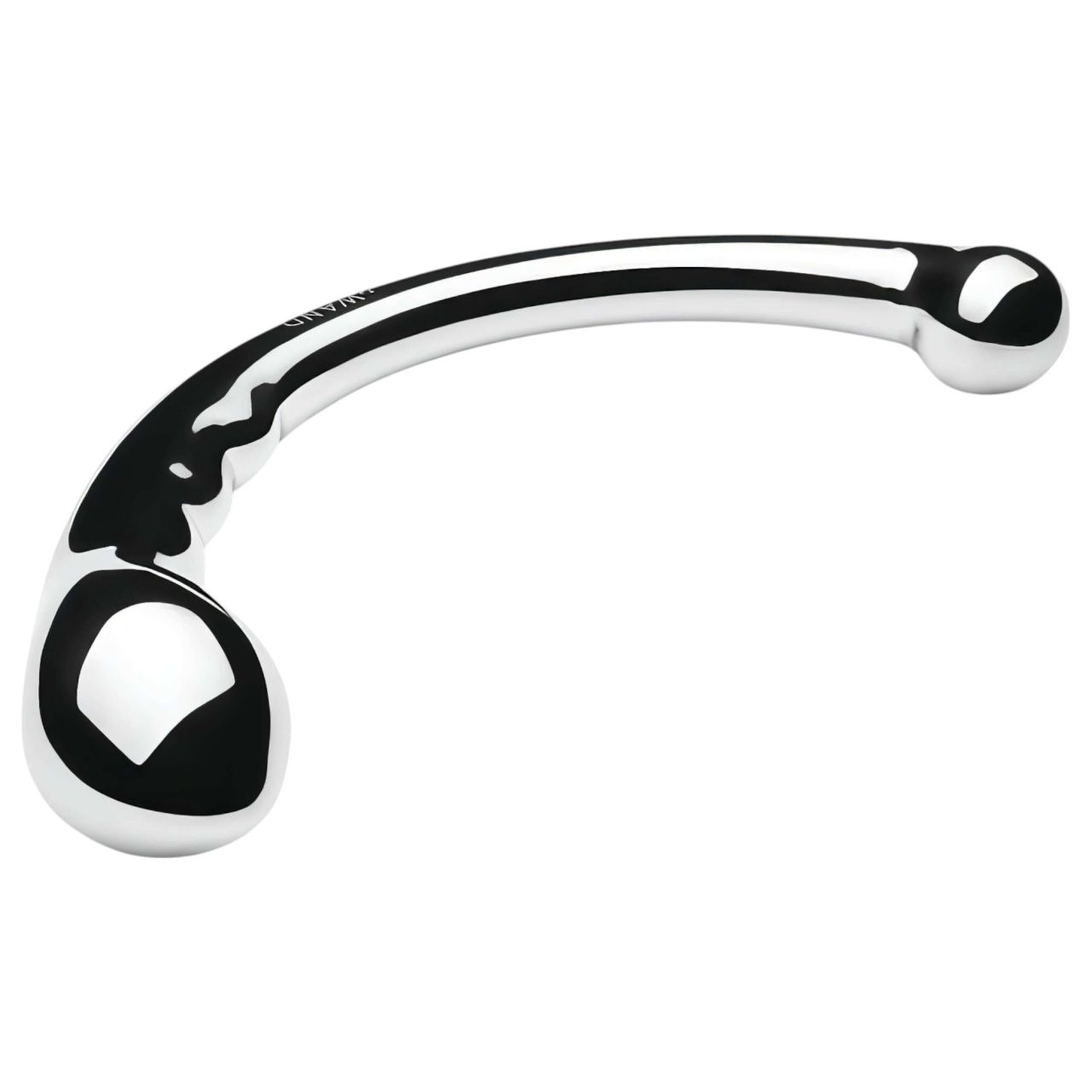 Le Wand - kétvégű rozsdamentes acél dildó (ezüst) Le Wand - kétvégű rozsdamentes acél dildó (ezüst)