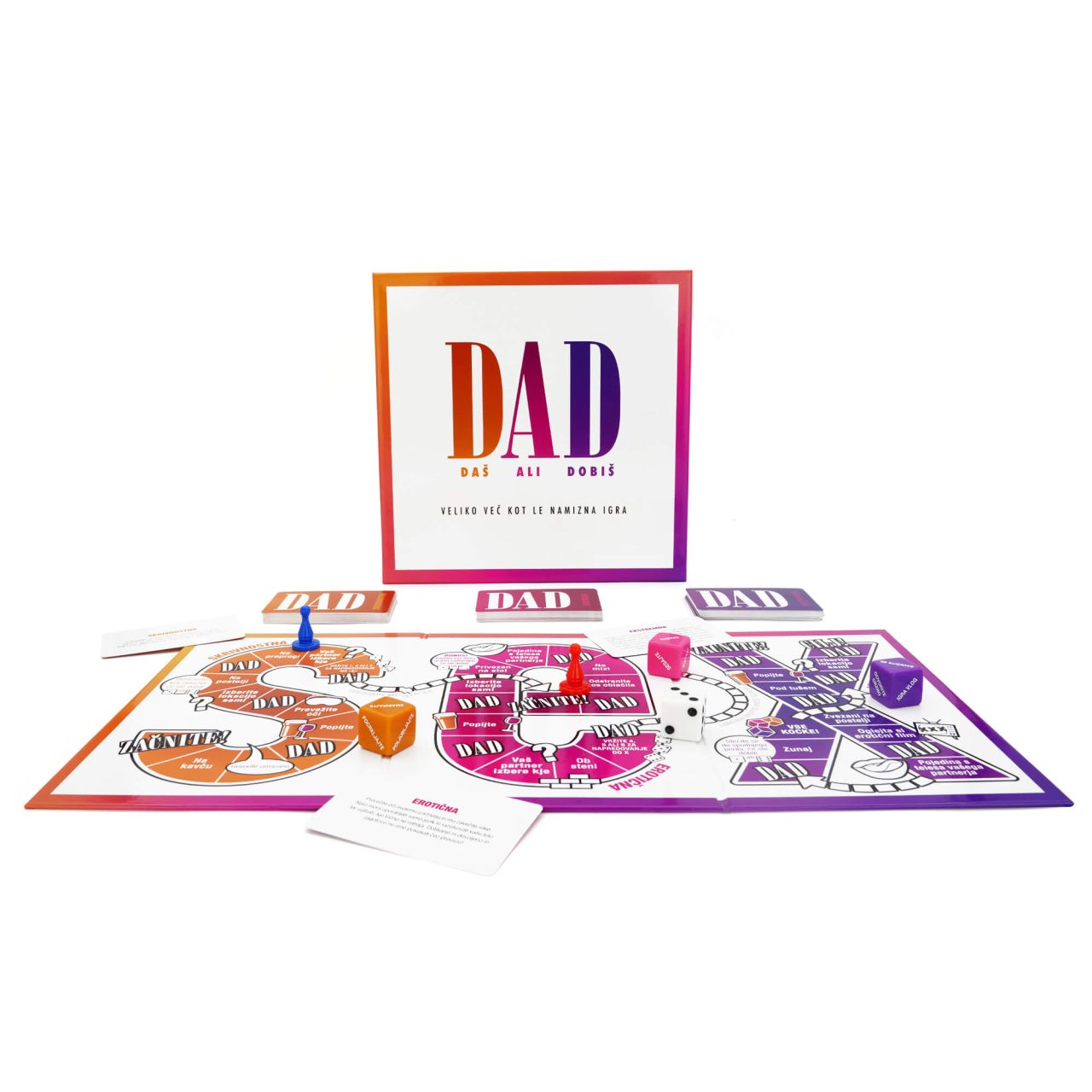 AVK: Adsz Vagy Kapsz - felnőtt szex társasjáték (szlovén nyelven) AVK: Adsz Vagy Kapsz - felnőtt szex társasjáték (szlovén nyelven)