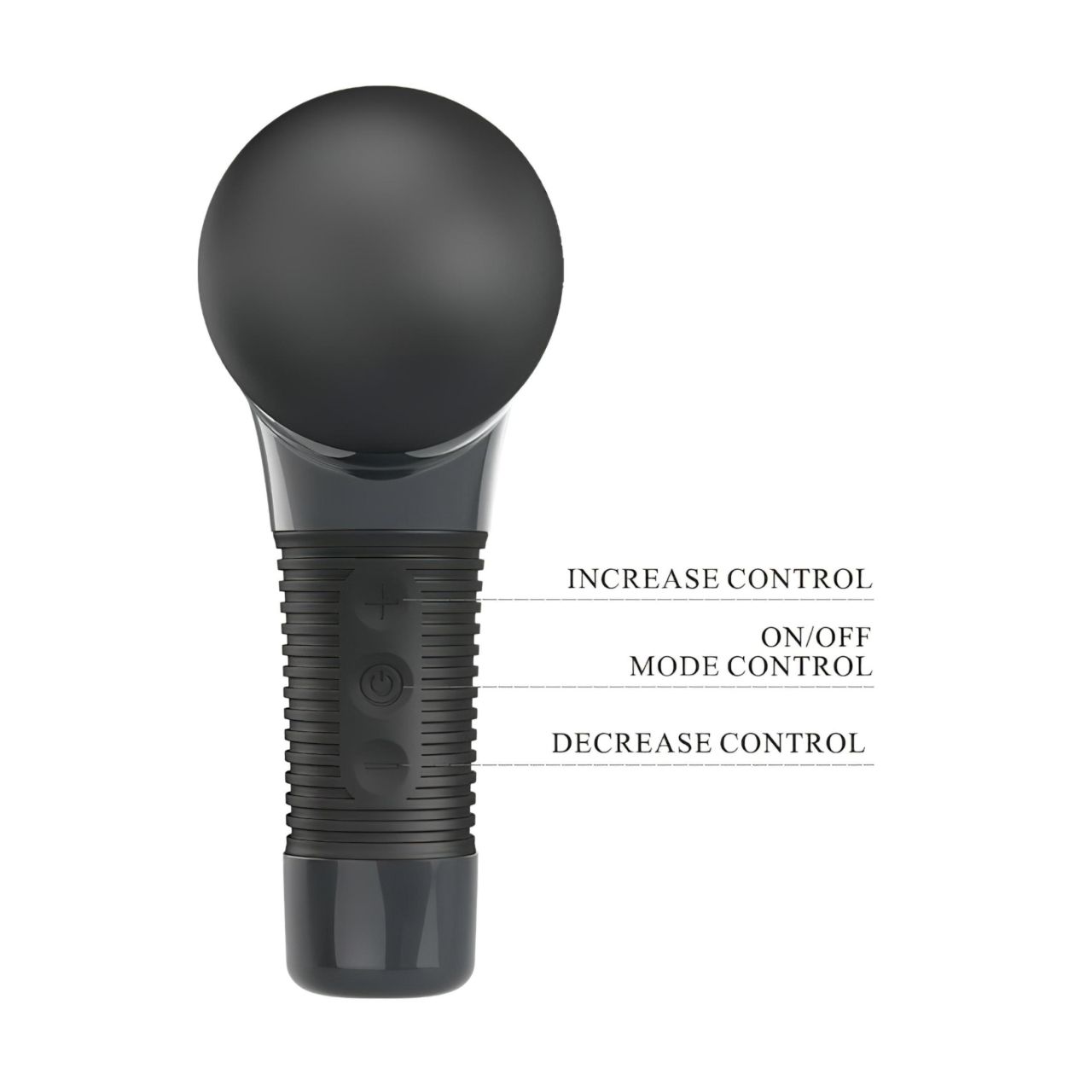 Pretty Love Magic Gun - masszírozó pisztoly (fekete) Pretty Love Magic Gun - masszírozó pisztoly (fekete)