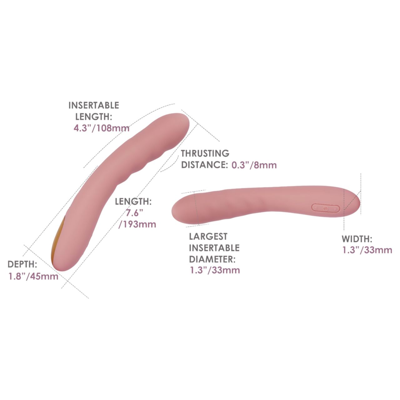 Svakom Ava Neo - okos lökő vibrátor (pink)