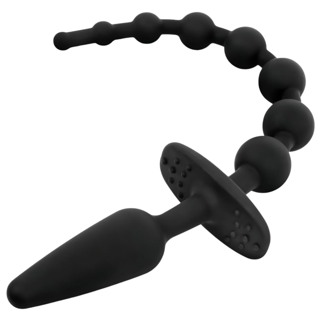 EasyToys - 2in1 anál plug (fekete)