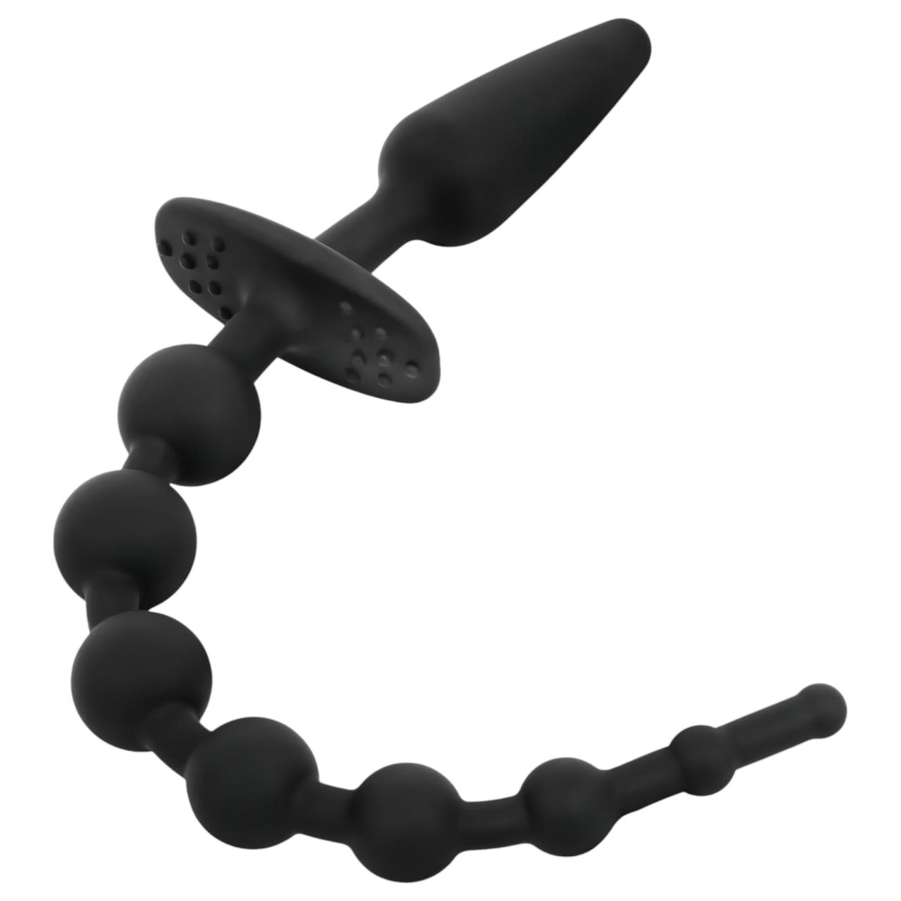 EasyToys - 2in1 anál plug (fekete)