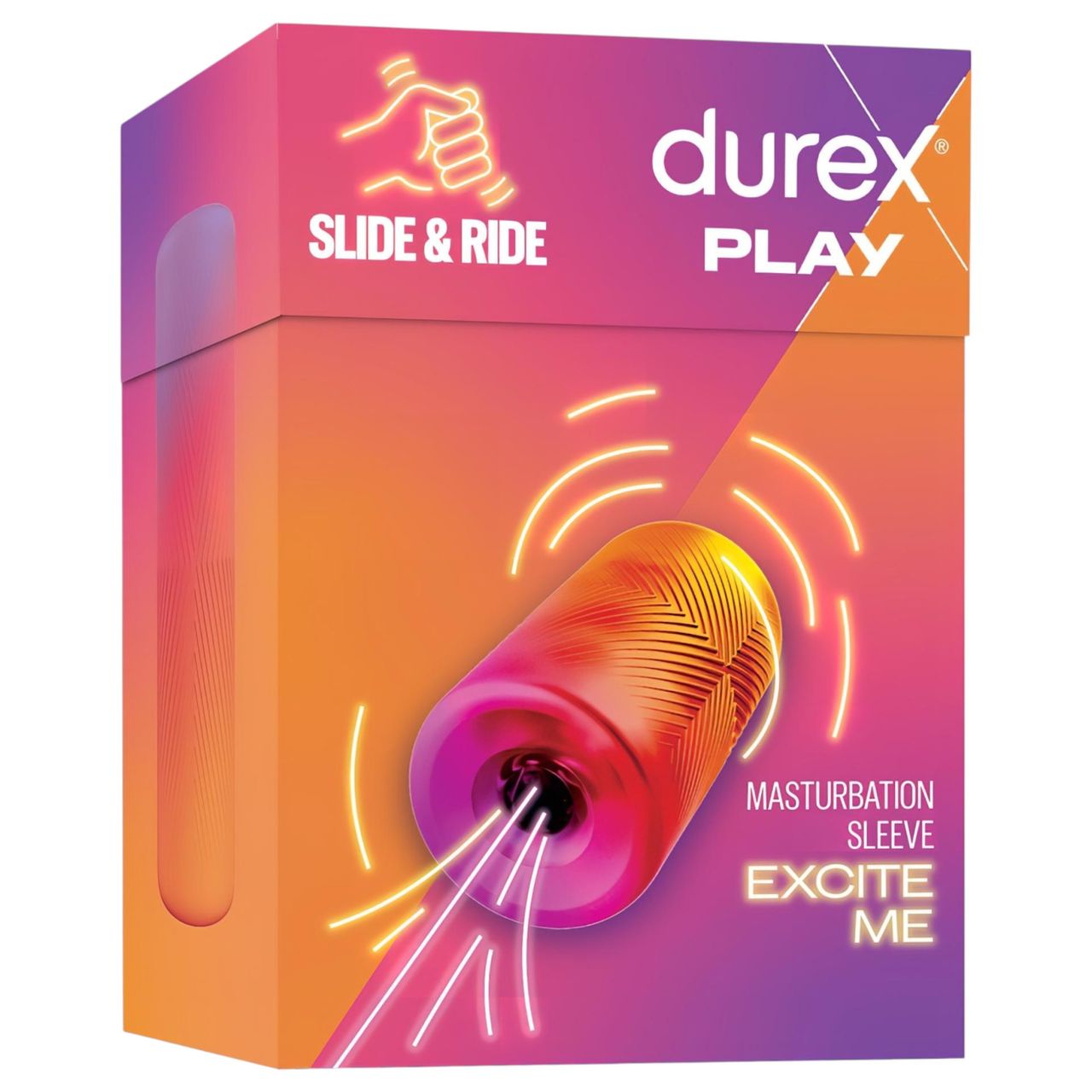 Durex Slide & Ride - maszturbátor (pink) Durex Slide & Ride - maszturbátor (pink)