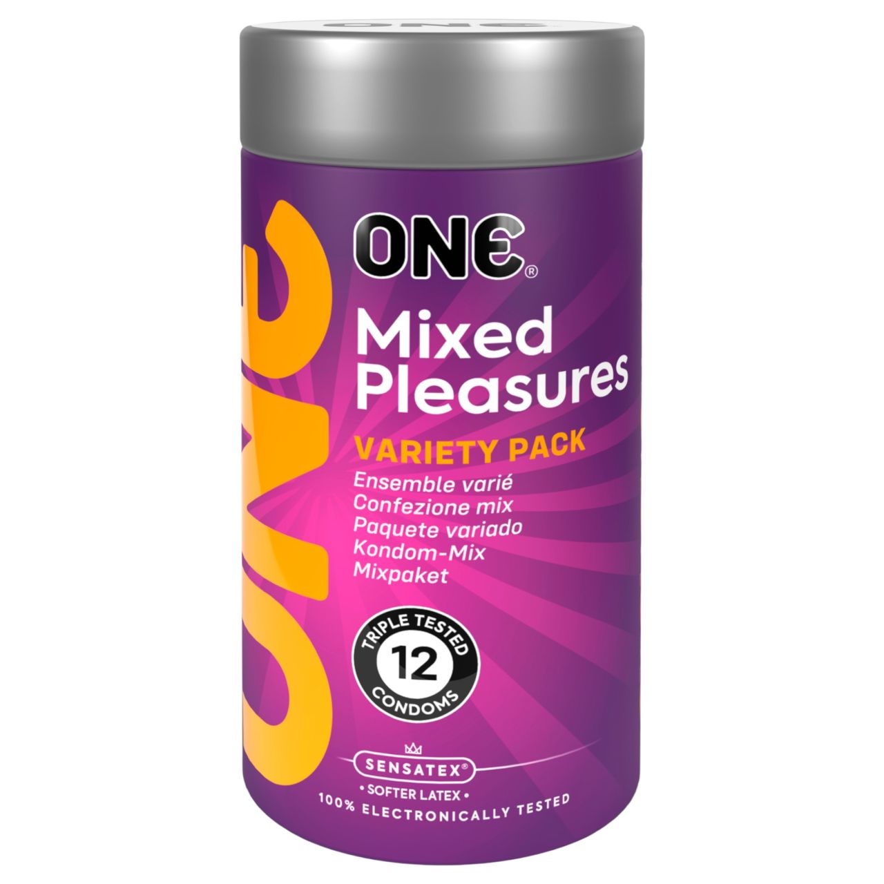 ONE Mixed Pleasures - óvszer csomag (12db) ONE Mixed Pleasures - óvszer csomag (12db)