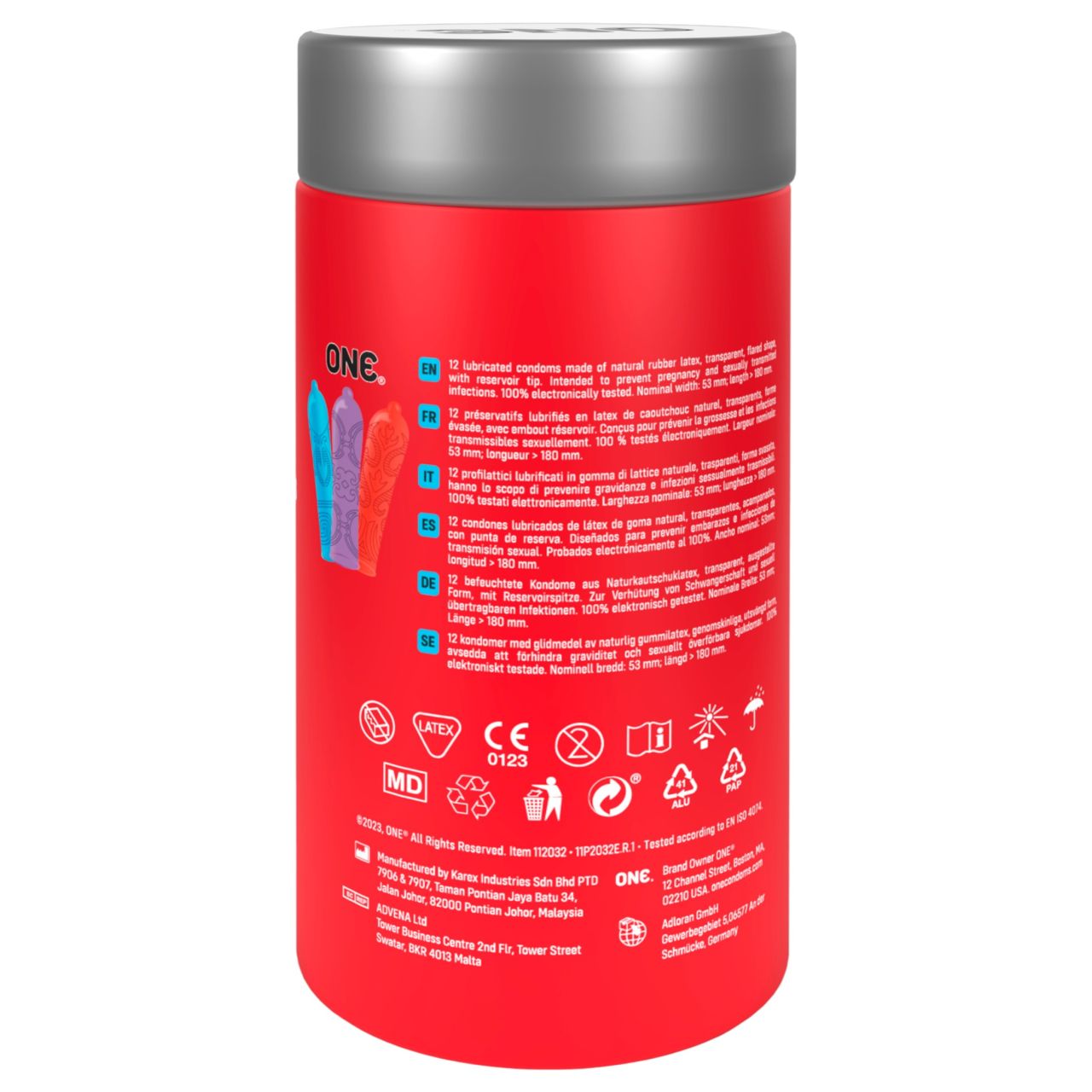 ONE Tattoo Touch - tetkó mintás óvszer (12db) ONE Tattoo Touch - tetkó mintás óvszer (12db)