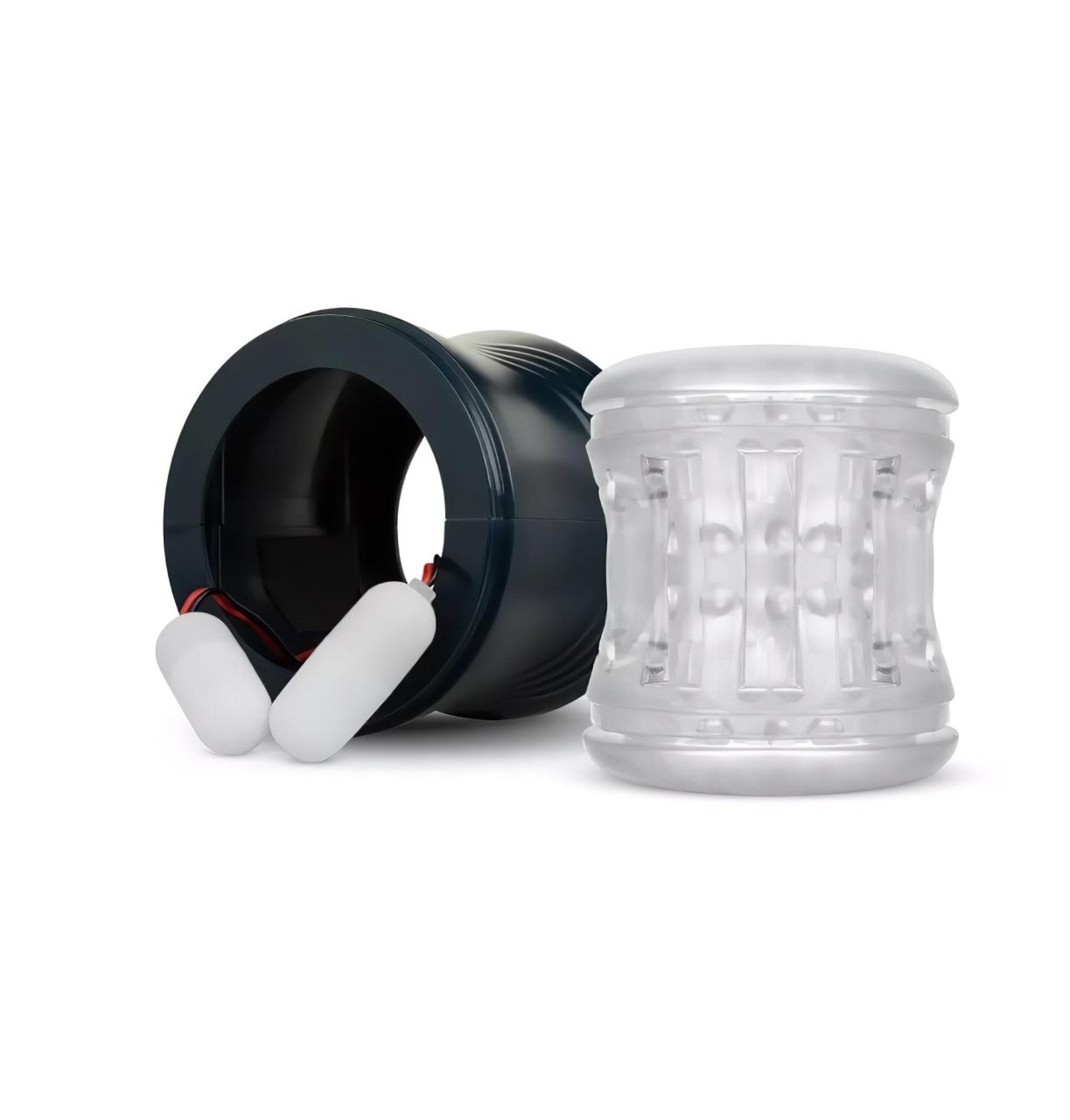 FPPR. - akkus, rezgő, kétvégű maszturbátor (kék) FPPR. - akkus, rezgő, kétvégű maszturbátor (kék)