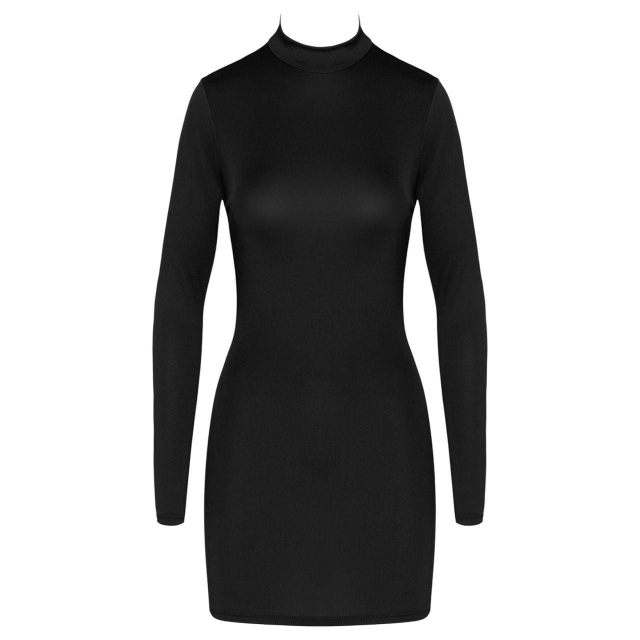 Cottelli - nyitott hátú, láncos miniruha (fekete)