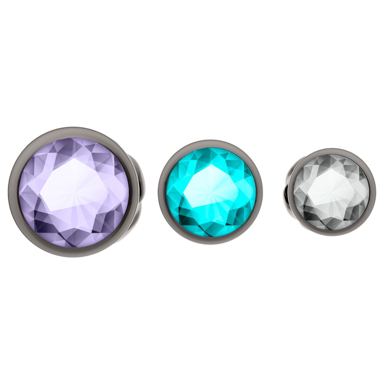 Anos - fém anál plug szett Anos - fém anál plug szett