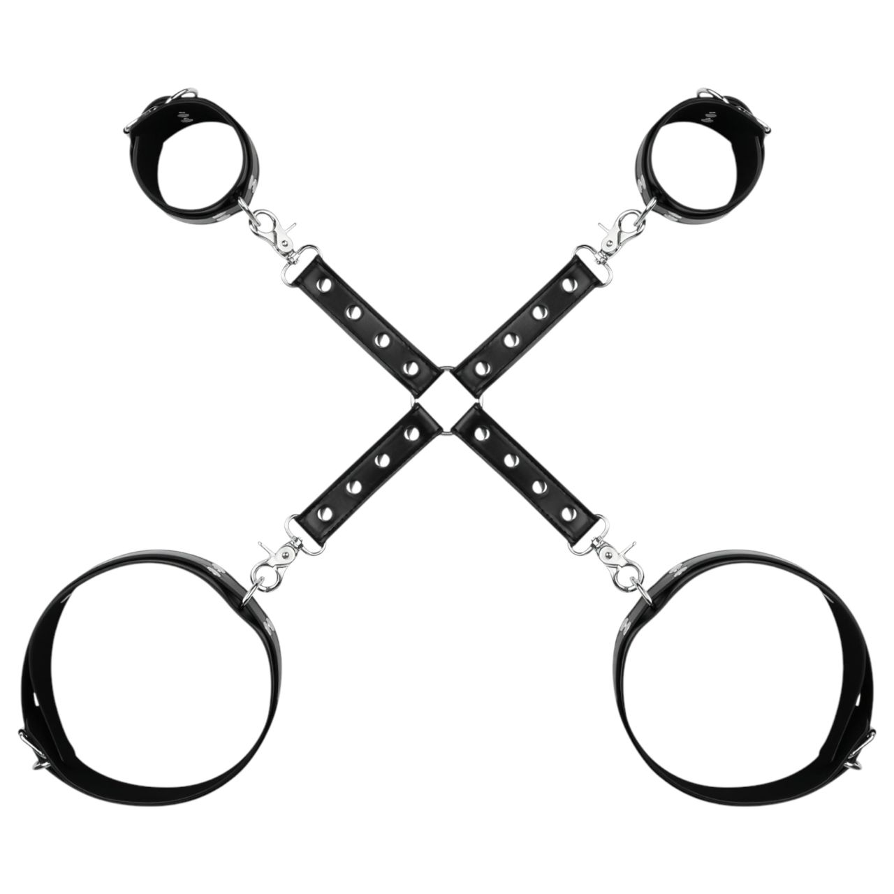 Bedroom Fantasies - csukló- és comb bilincs (fekete) Bedroom Fantasies - csukló- és comb bilincs (fekete)