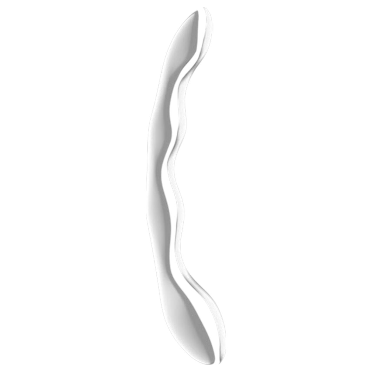 Satisfyer Cosmic Crest 2 - hullámos acéldildó (ezüst) Satisfyer Cosmic Crest 2 - hullámos acéldildó (ezüst)
