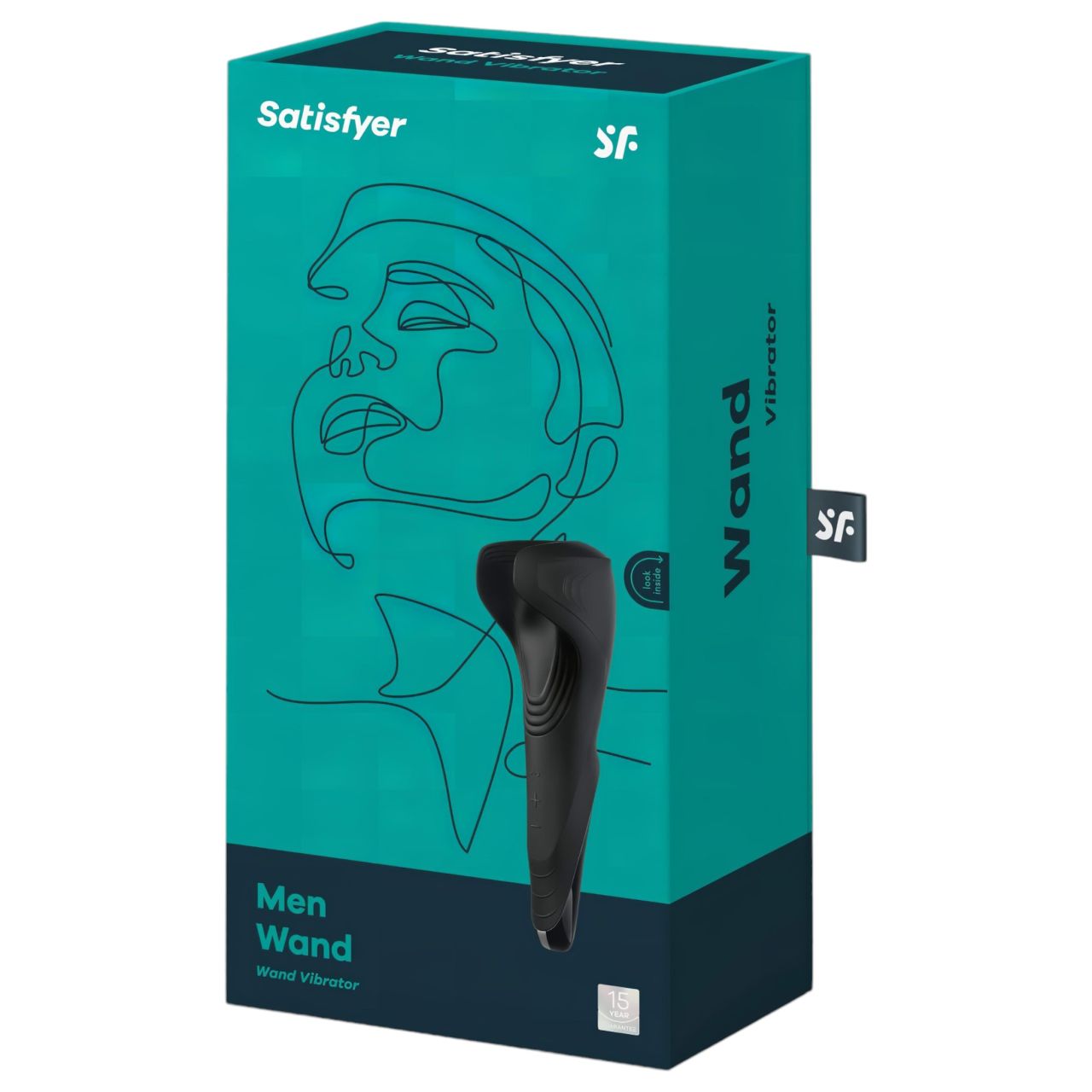 Satisfyer Men Wand - akkus, vízálló makkvibrátor (fekete) Satisfyer Men Wand - akkus, vízálló makkvibrátor (fekete)
