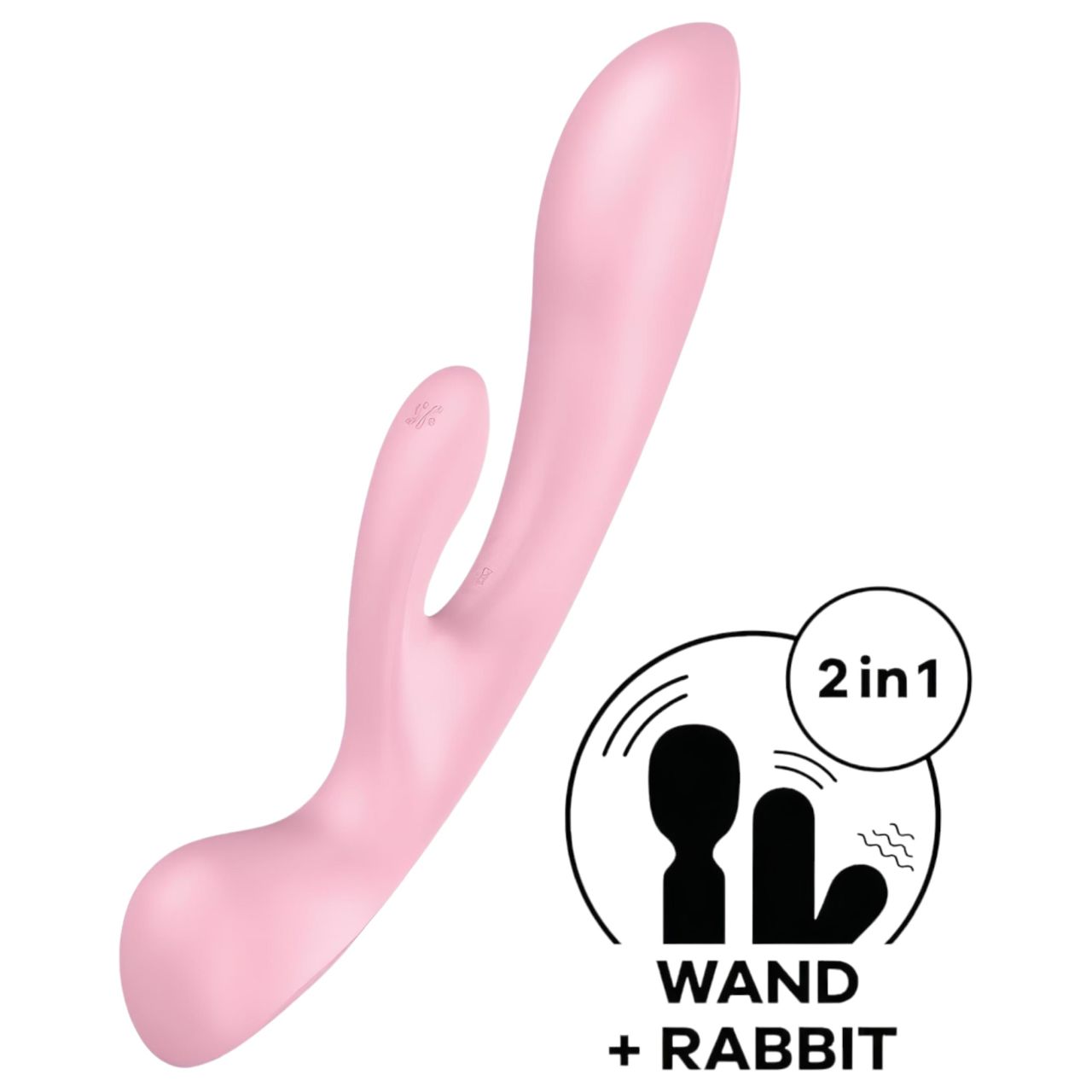 Satisfyer Triple Oh - akkus, csiklókaros vibrátor (pink) Satisfyer Triple Oh - akkus, csiklókaros vibrátor (pink)