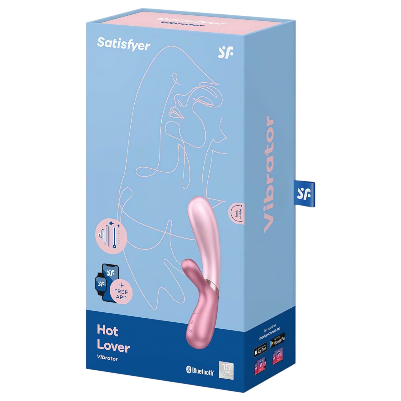 Satisfyer Hot Lover - okos vibrátor (pink) Satisfyer Hot Lover - okos vibrátor (pink)