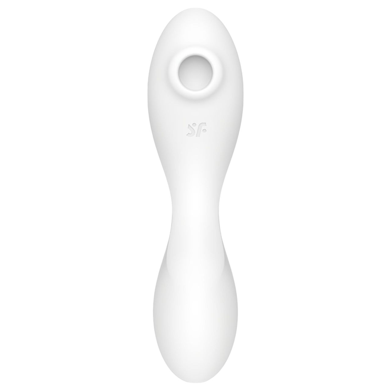 Satisfyer Curvy Trinity 5+ - okos 2in1 vibrátor (fehér)