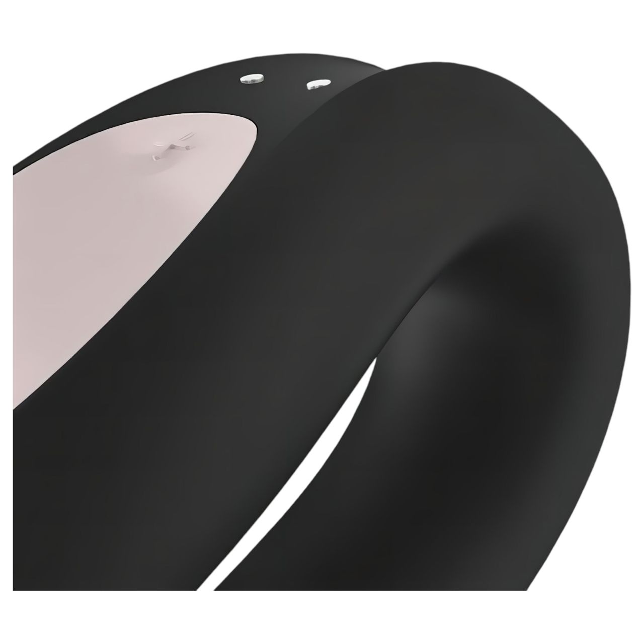 Satisfyer Double Joy - okos vízálló párvibrátor (fekete) Satisfyer Double Joy - okos vízálló párvibrátor (fekete)