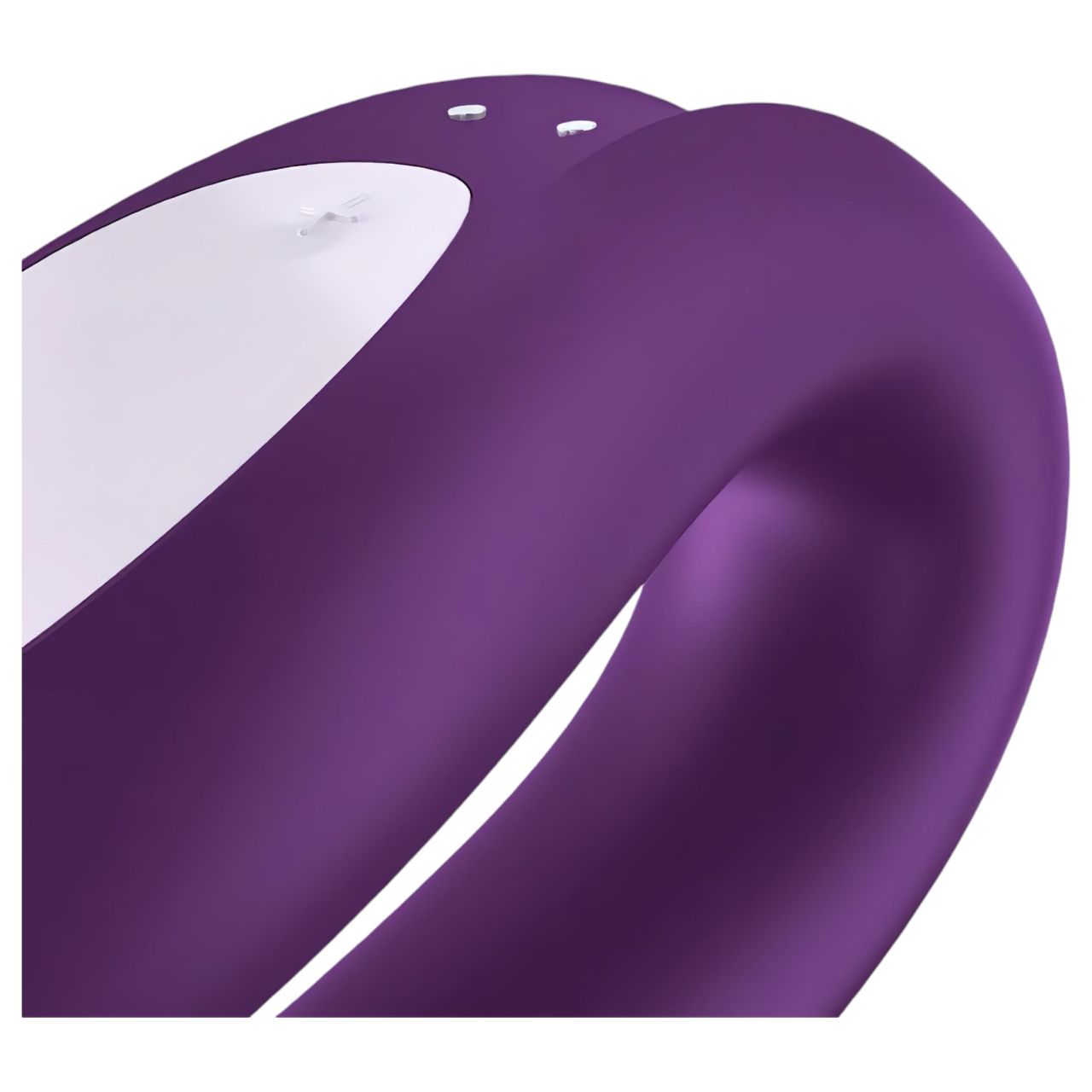 Satisfyer Double Joy - okos, vízálló párvibrátor (lila) Satisfyer Double Joy - okos, vízálló párvibrátor (lila)