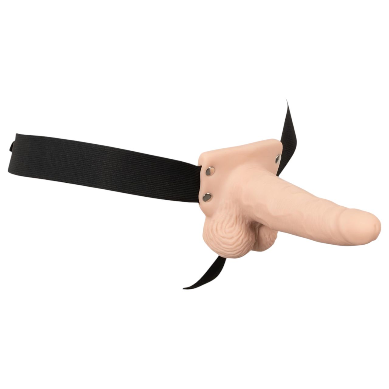 You2Toys Strap-on - üreges, felcsatolható vibrátor (natúr) You2Toys Strap-on - üreges, felcsatolható vibrátor (natúr)