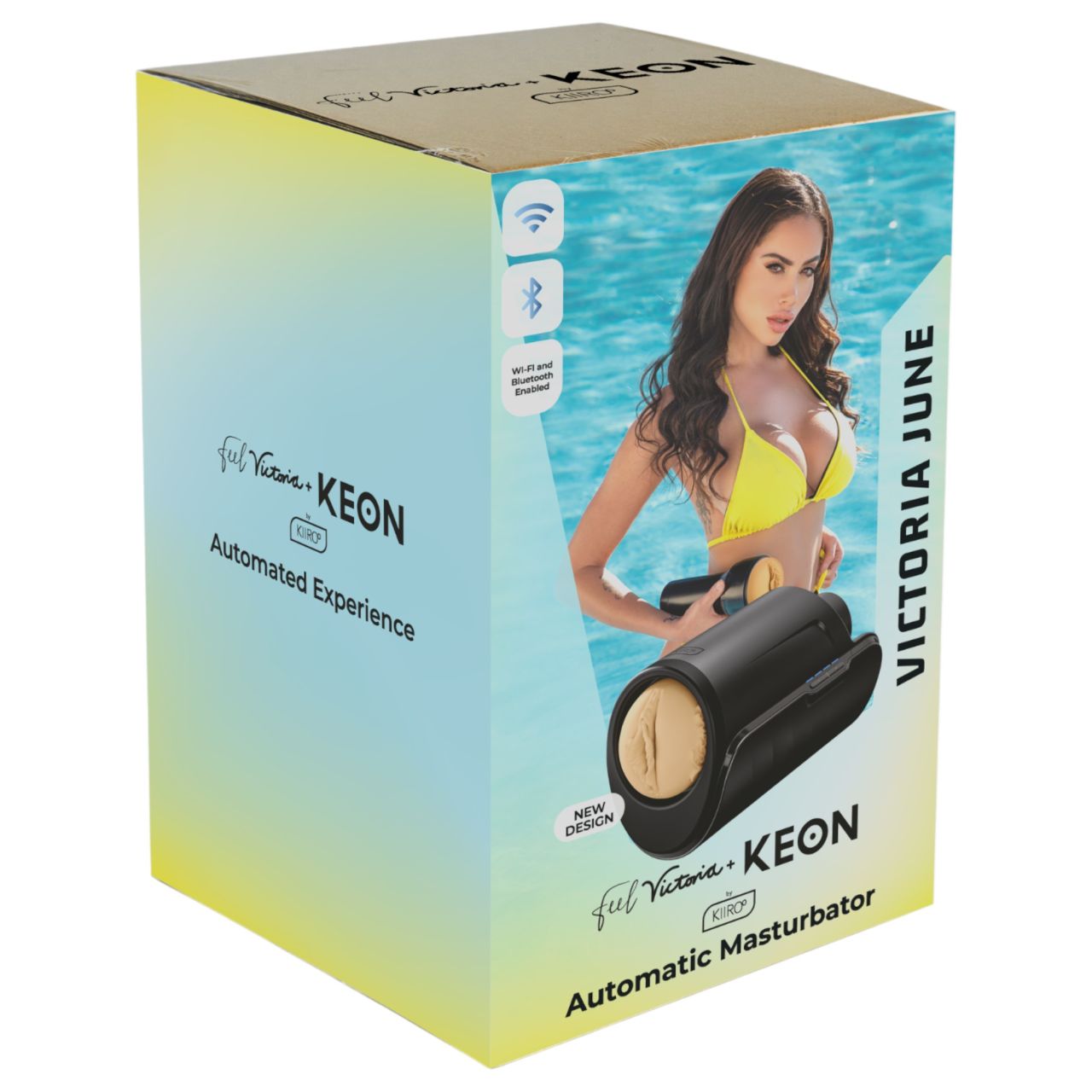 Kiiroo Keon Wifi + Victoria June - műpunci maszturbátor (natúr) Kiiroo Keon Wifi + Victoria June - műpunci maszturbátor (natúr)