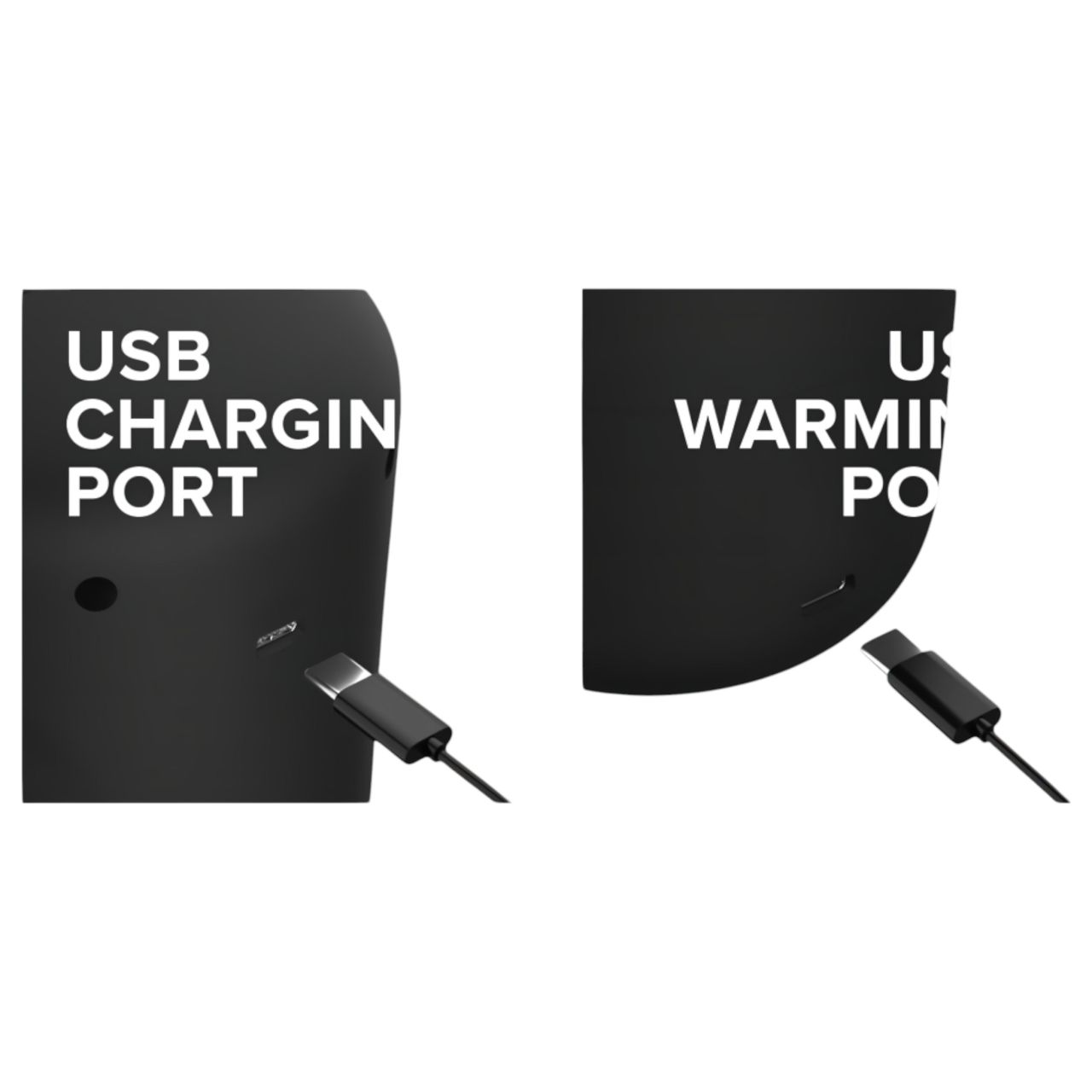 PDX Elite Milk Me Hotter - melegítő maszturbátor (fekete) PDX Elite Milk Me Hotter - melegítő maszturbátor (fekete)