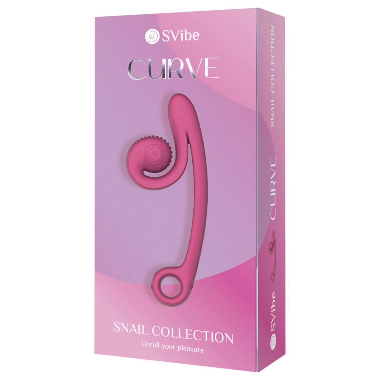Snail Vibe Curve - 2in1 csikló vibrátor (pink) Snail Vibe Curve - 2in1 csikló vibrátor (pink)
