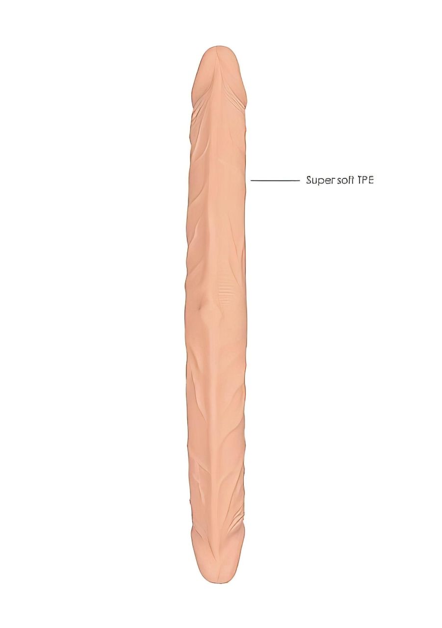 RealRock Double Dong 14 - dupla dildó (36cm) - natúr RealRock Double Dong 14 - dupla dildó (36cm) - natúr