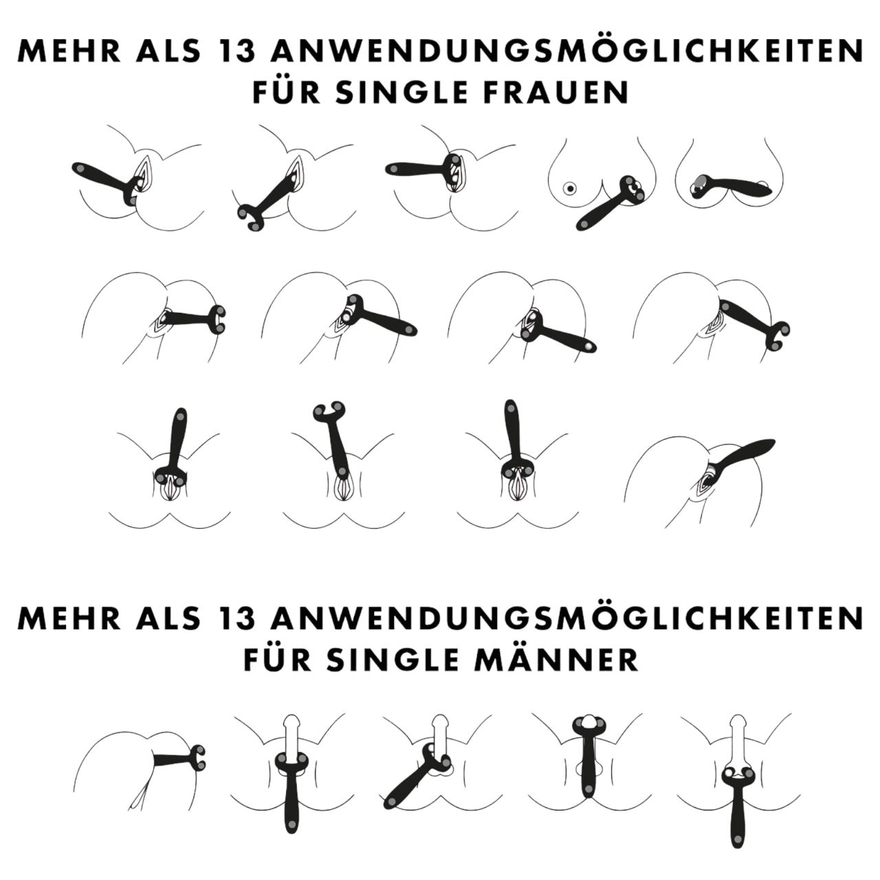 Satisfyer Endless Fun - akkus, vízálló párvibrátor (kék) Satisfyer Endless Fun - akkus, vízálló párvibrátor (kék)