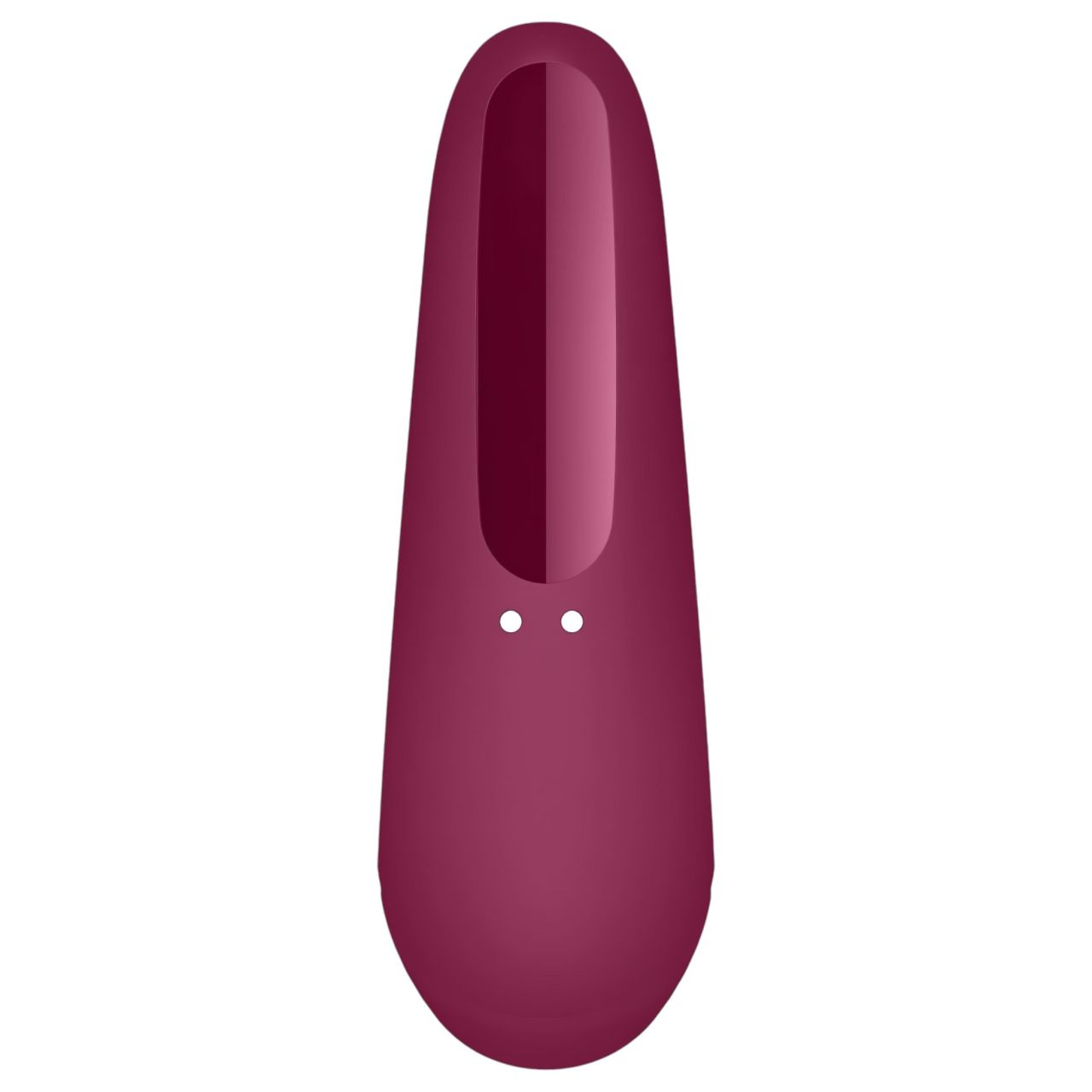 Satisfyer Curvy 1+ - okos léghullámos csiklóizgató (piros)