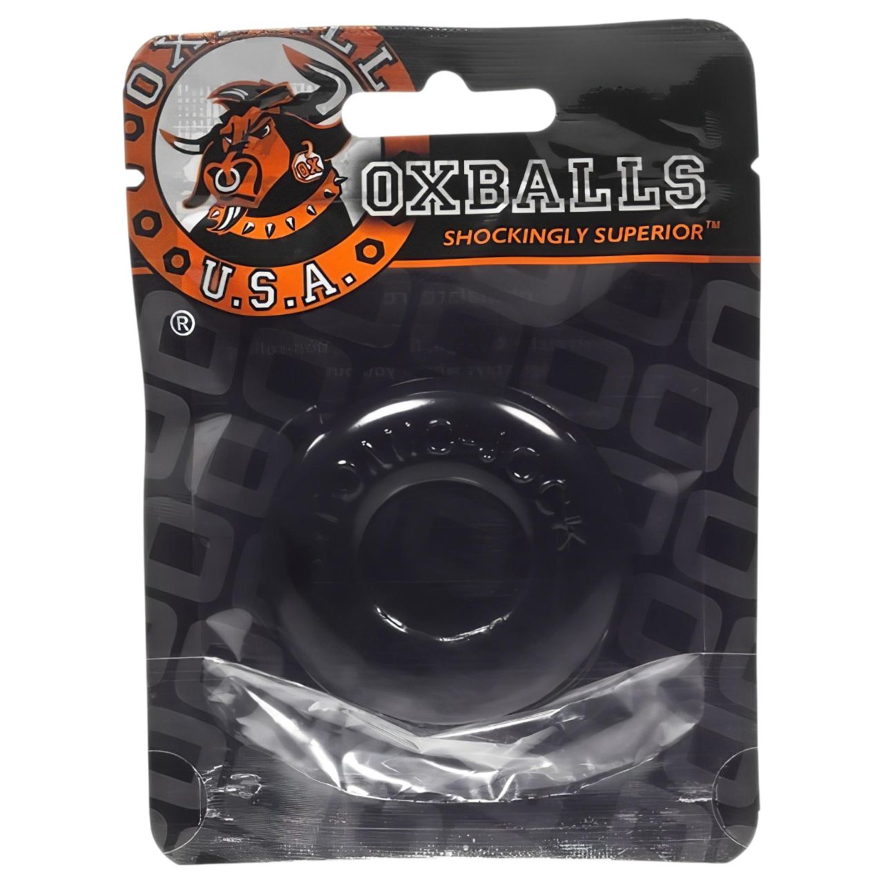 OXBALLS Donuts - extra erős péniszgyűrű (fekete) OXBALLS Donuts - extra erős péniszgyűrű (fekete)