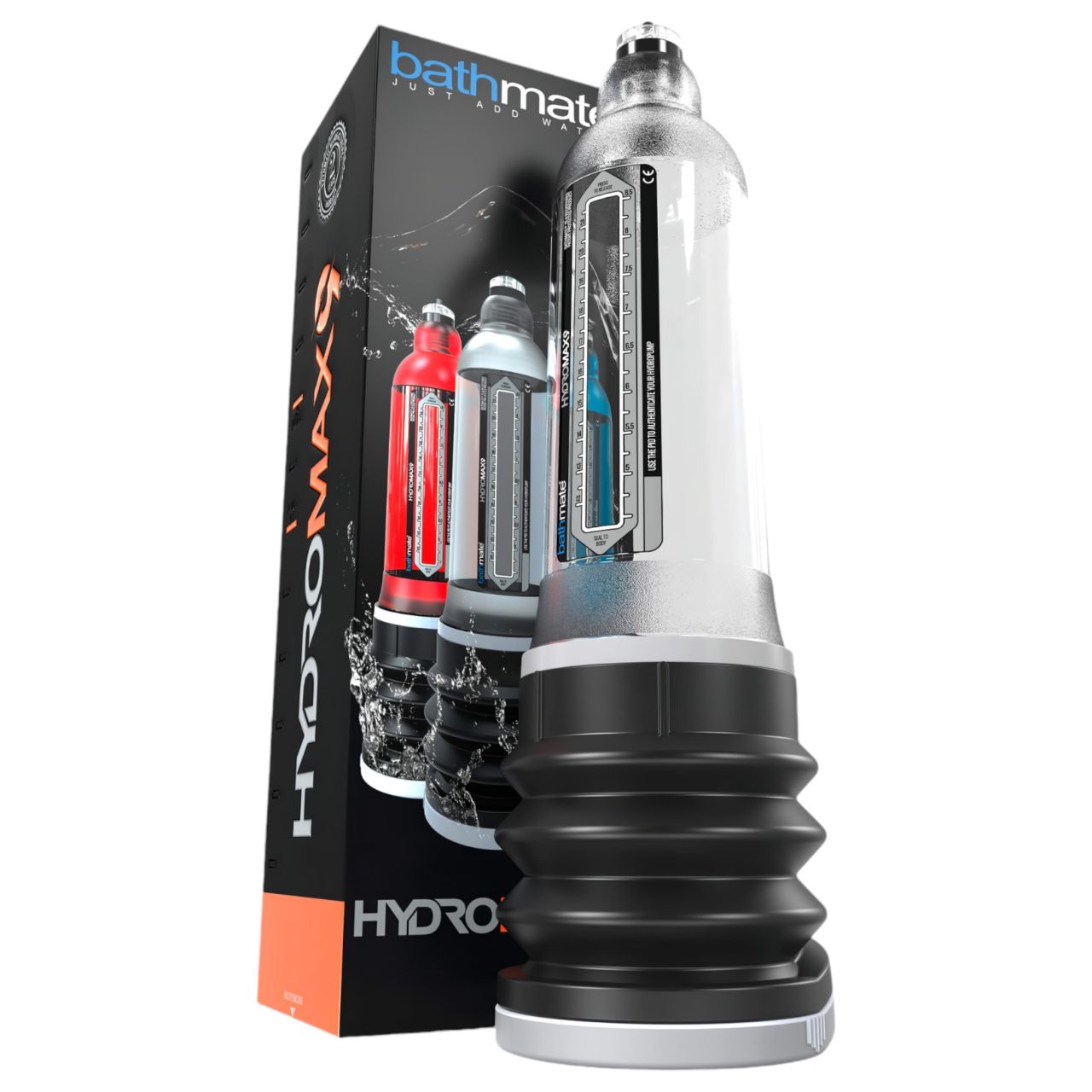 Bathmate Hydromax9 - hydropumpa (átlátszó) Bathmate Hydromax9 - hydropumpa (átlátszó)