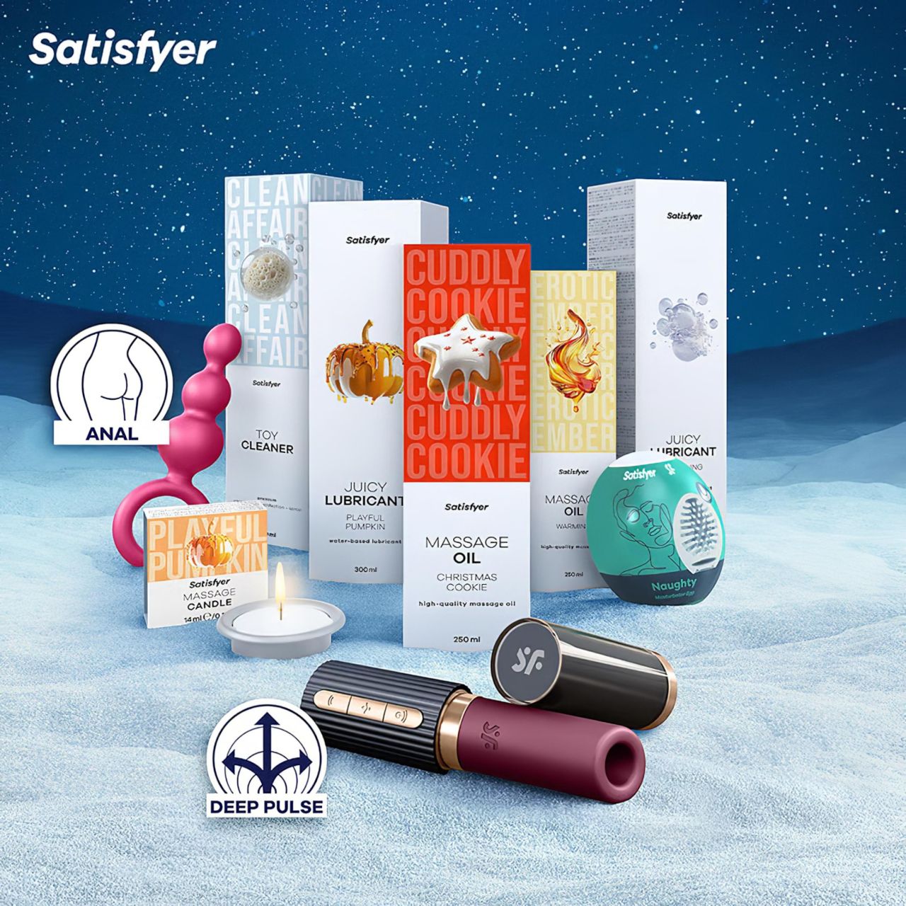 Satisfyer Advent Calendar Premium - adventi kalendárium (24 részes) Satisfyer Advent Calendar Premium - adventi kalendárium (24 részes)