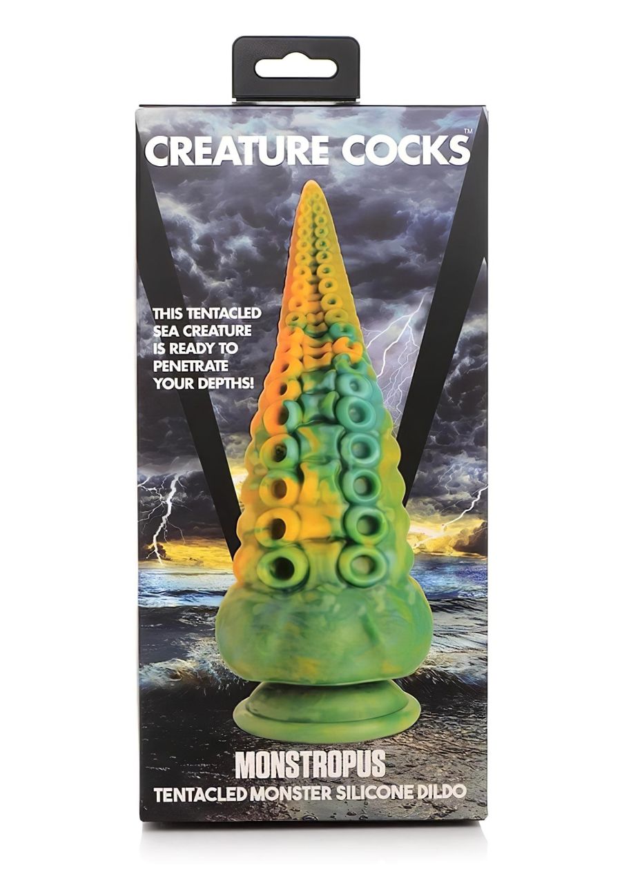 Creature Cocks Monstropus - dildó - 22cm (sárga) Creature Cocks Monstropus - dildó - 22cm (sárga)