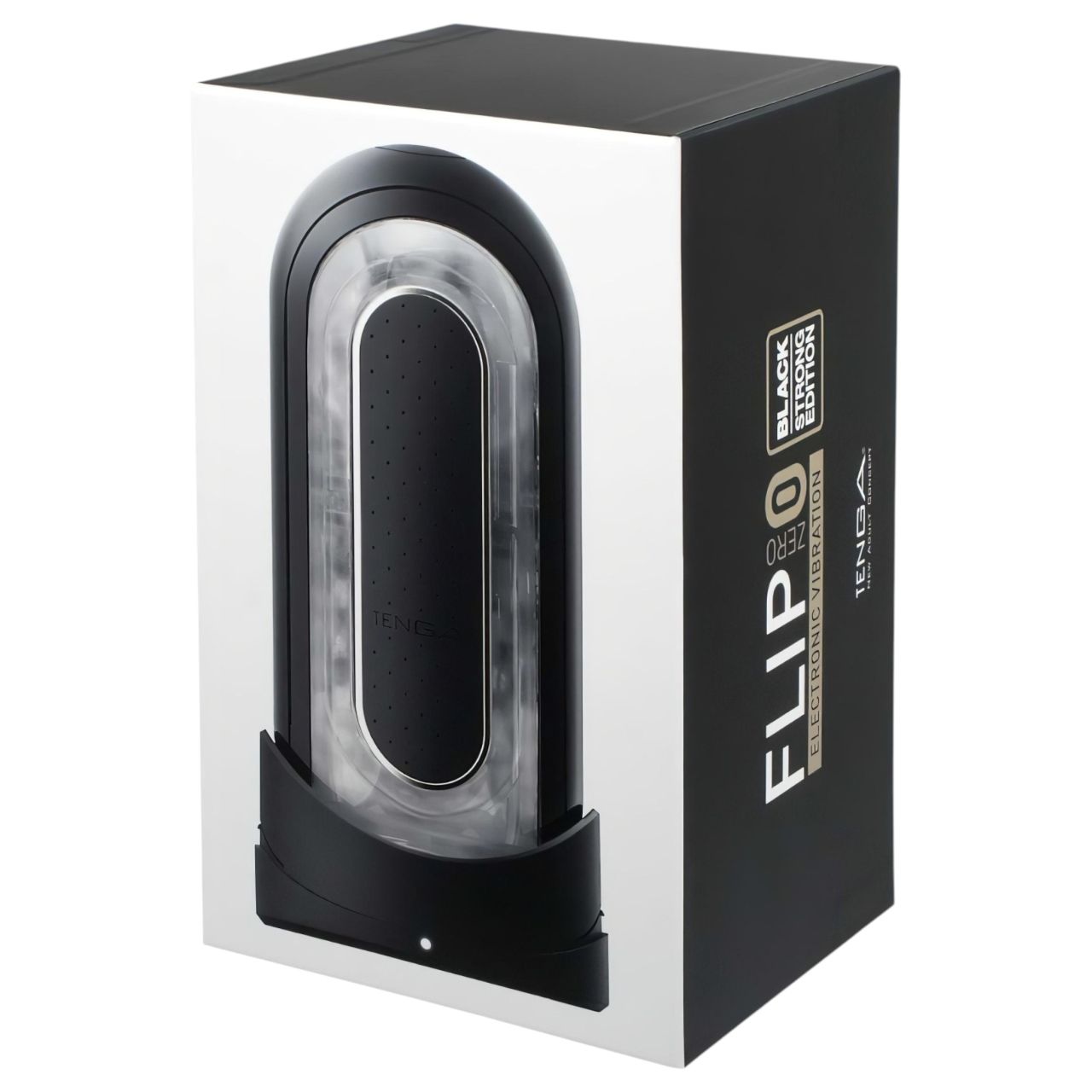 TENGA Flip Zero - vibrációs maszturbátor (fekete)