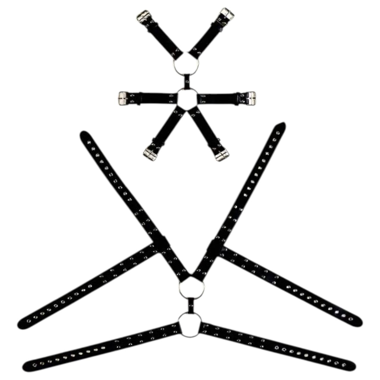 Virgite - férfi mellhám (fekete) Virgite - férfi mellhám (fekete)