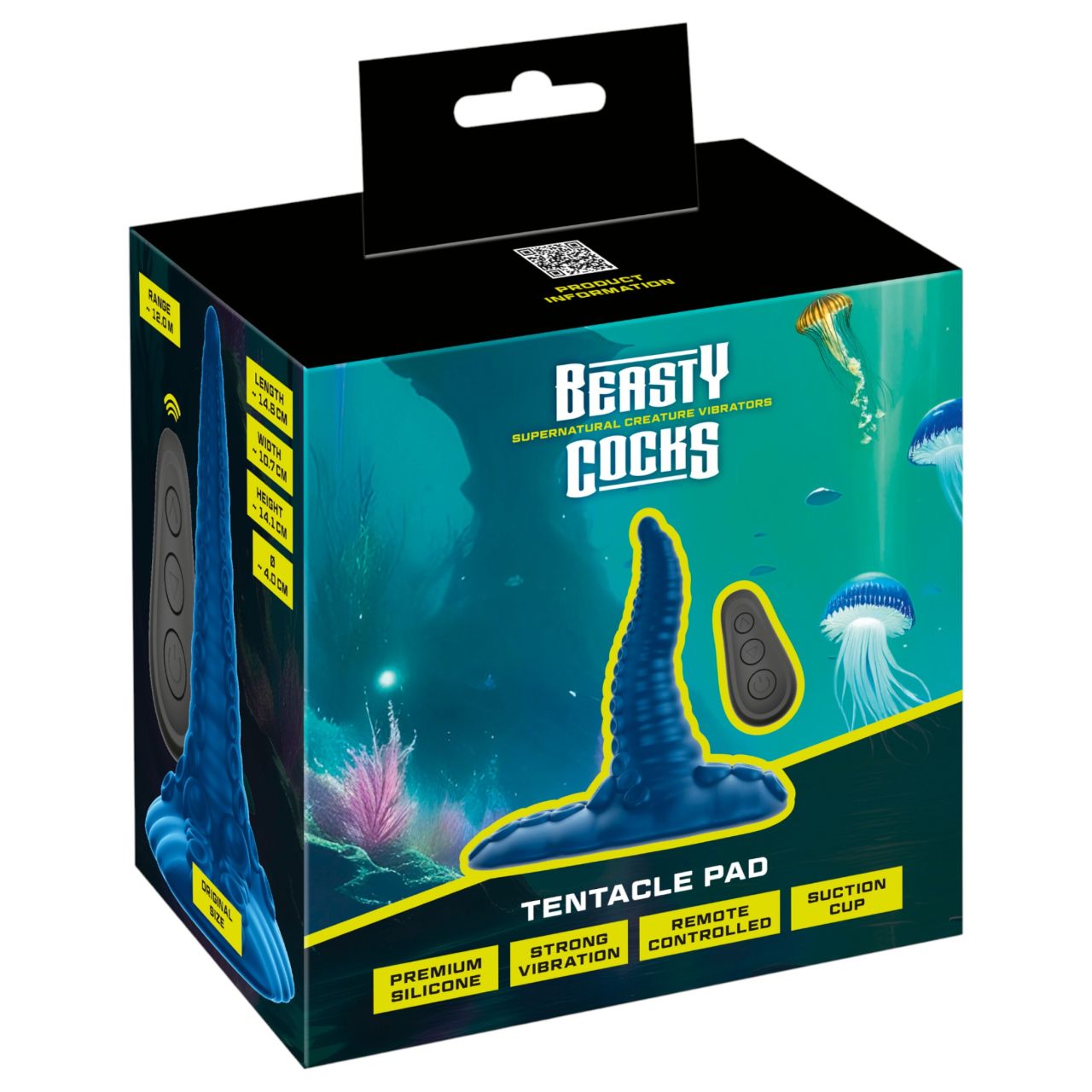 Beasty Cocks - polipkar G-pont párna vibrátor (kék) Beasty Cocks - polipkar G-pont párna vibrátor (kék)