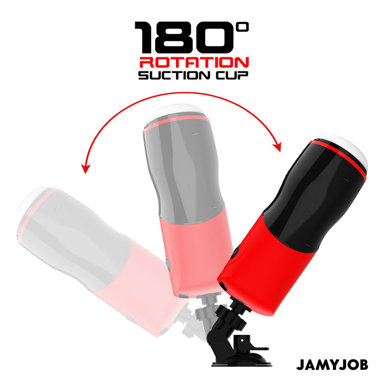 JamyJob - lökő-nyögő maszturbátor (fekete) JamyJob - lökő-nyögő maszturbátor (fekete)