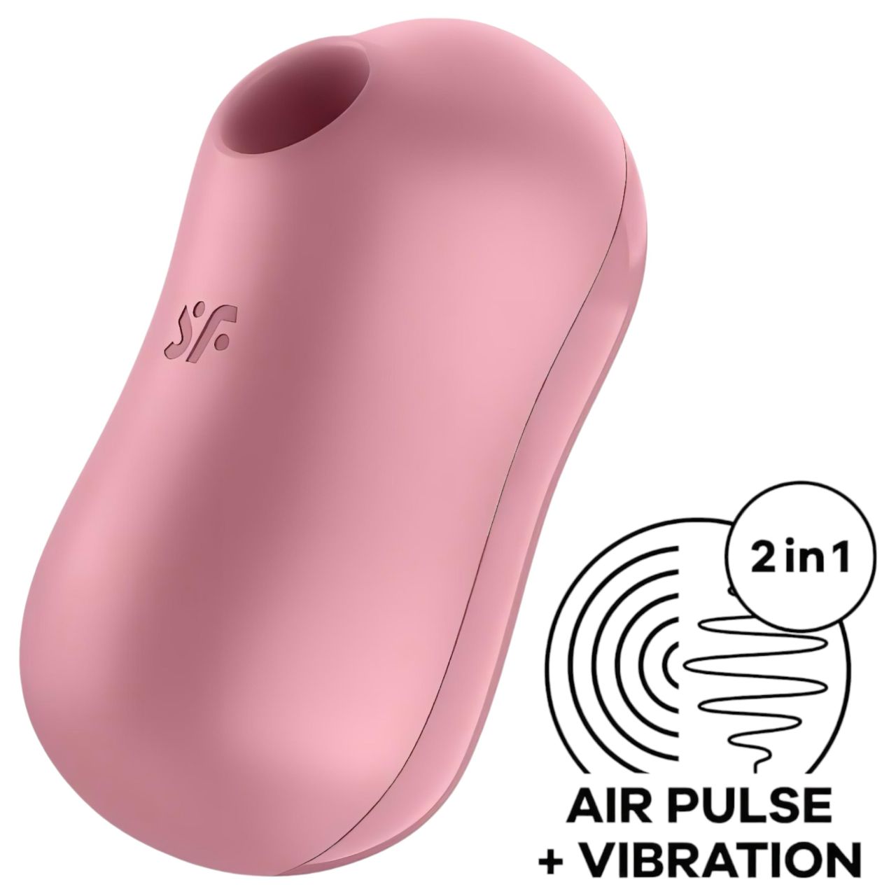Satisfyer Cotton Candy - léghullámos csikló vibrátor (korall) Satisfyer Cotton Candy - léghullámos csikló vibrátor (korall)