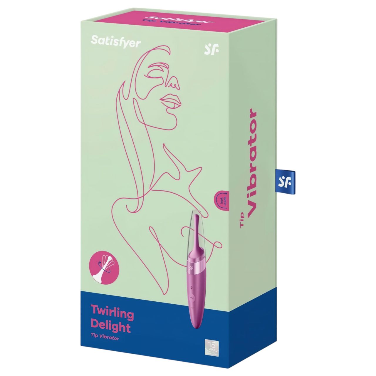 / Satisfyer Twirling Delight - vízálló csikló vibrátor (lila) / Satisfyer Twirling Delight - vízálló csikló vibrátor (lila)