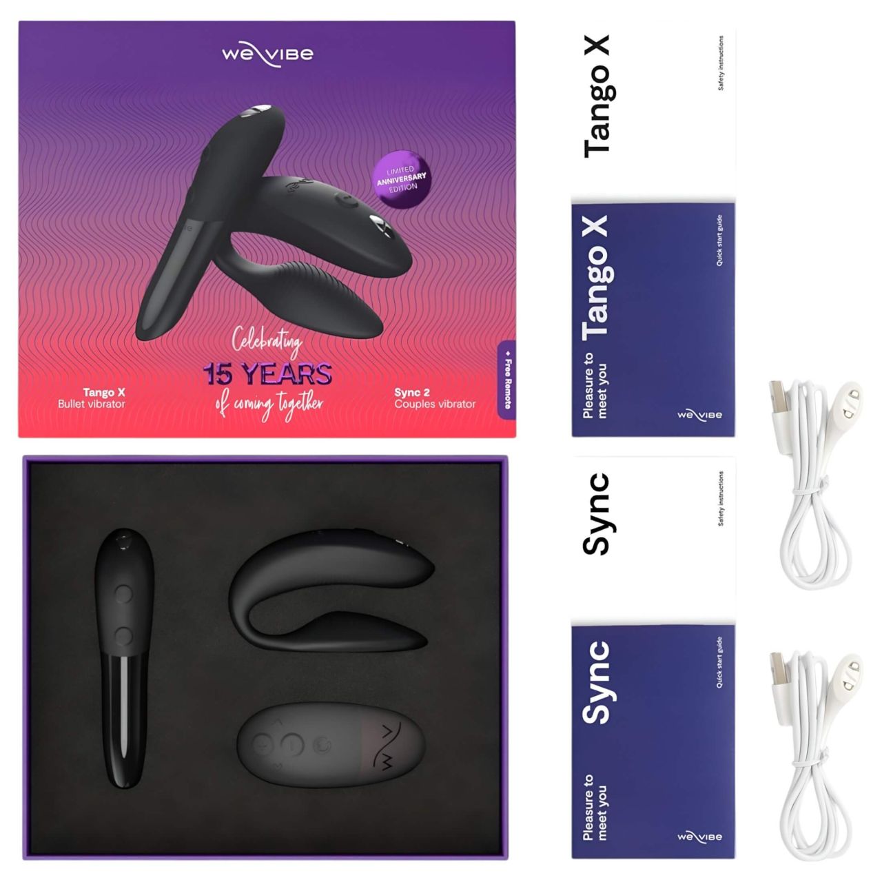We-Vibe Collection - párvibrátor szett (fekete) We-Vibe Collection - párvibrátor szett (fekete)