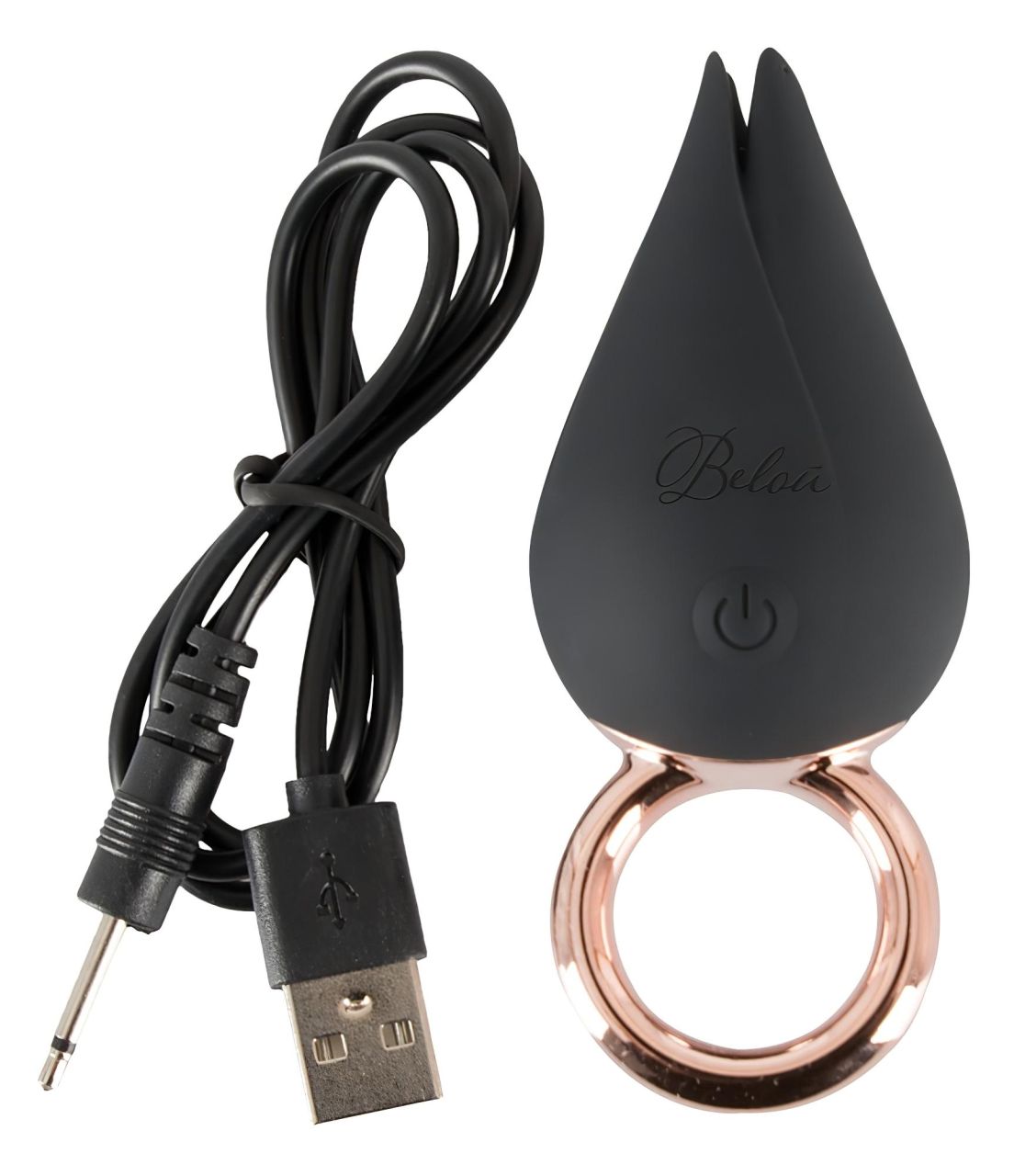 Belou - akkus, vízálló csikló vibrátor (fekete) Belou - akkus, vízálló csikló vibrátor (fekete)