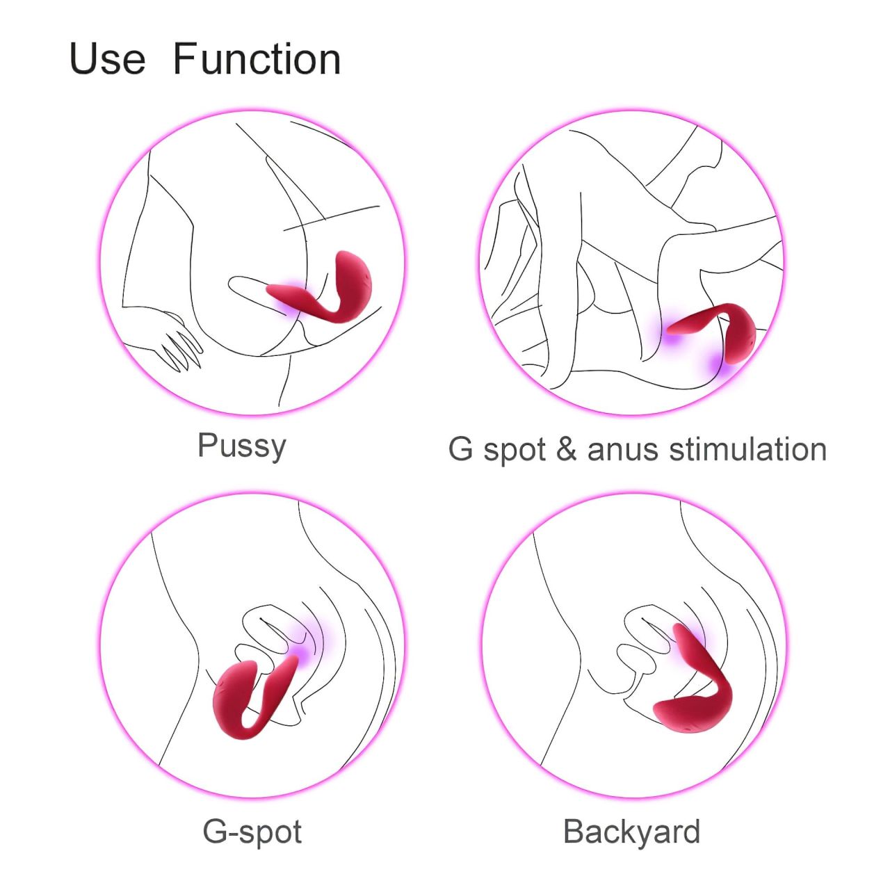 Cotoxo Cupid 2 - távirányítós párvibrátor (piros) Cotoxo Cupid 2 - távirányítós párvibrátor (piros)