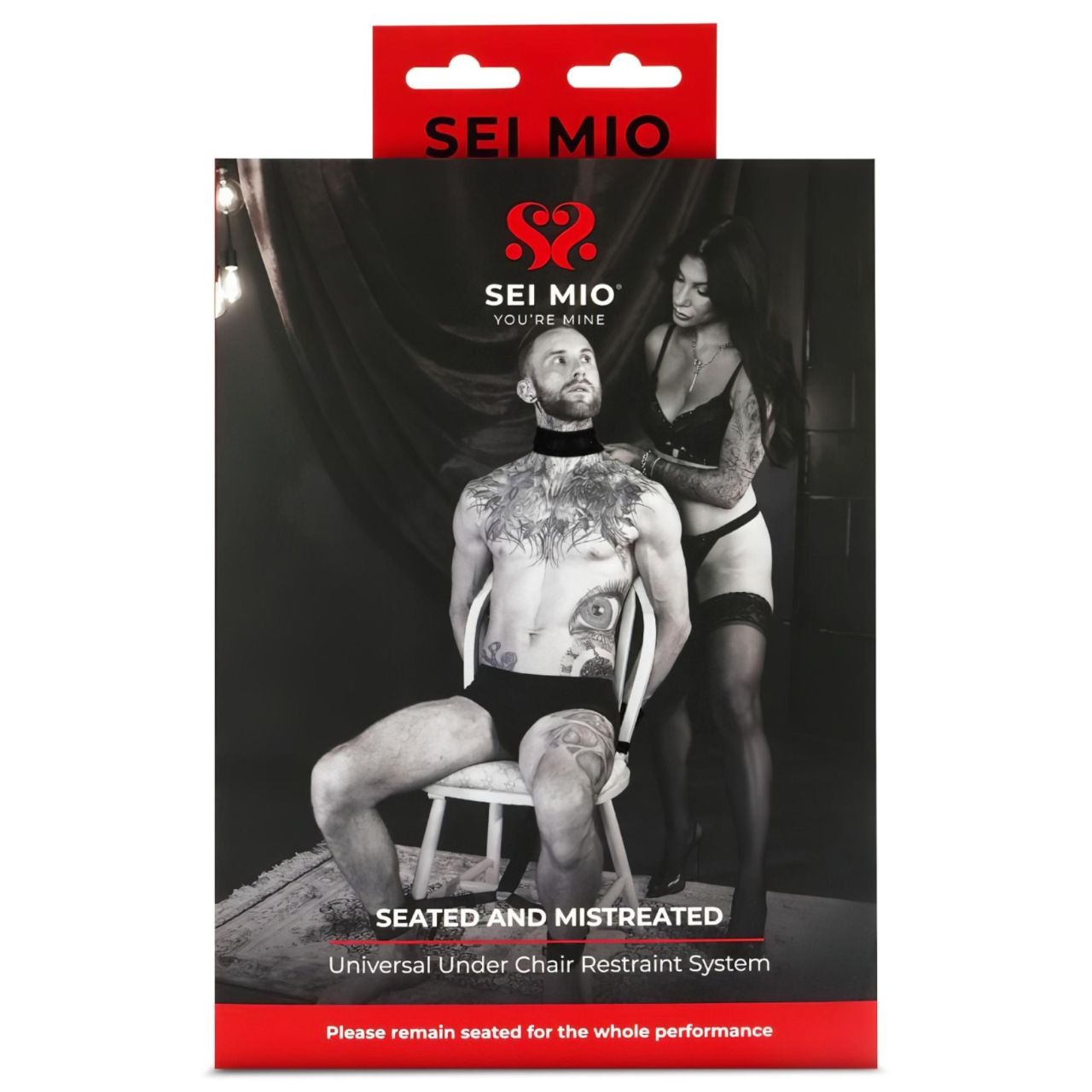 Sei Mio - székhez kötöző heveder (fekete) Sei Mio - székhez kötöző heveder (fekete)